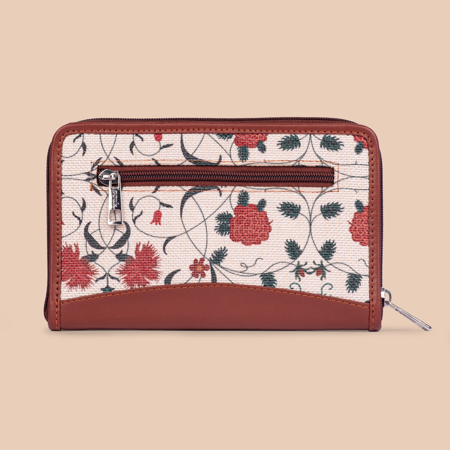 Junagarh Florals Chain Wallet