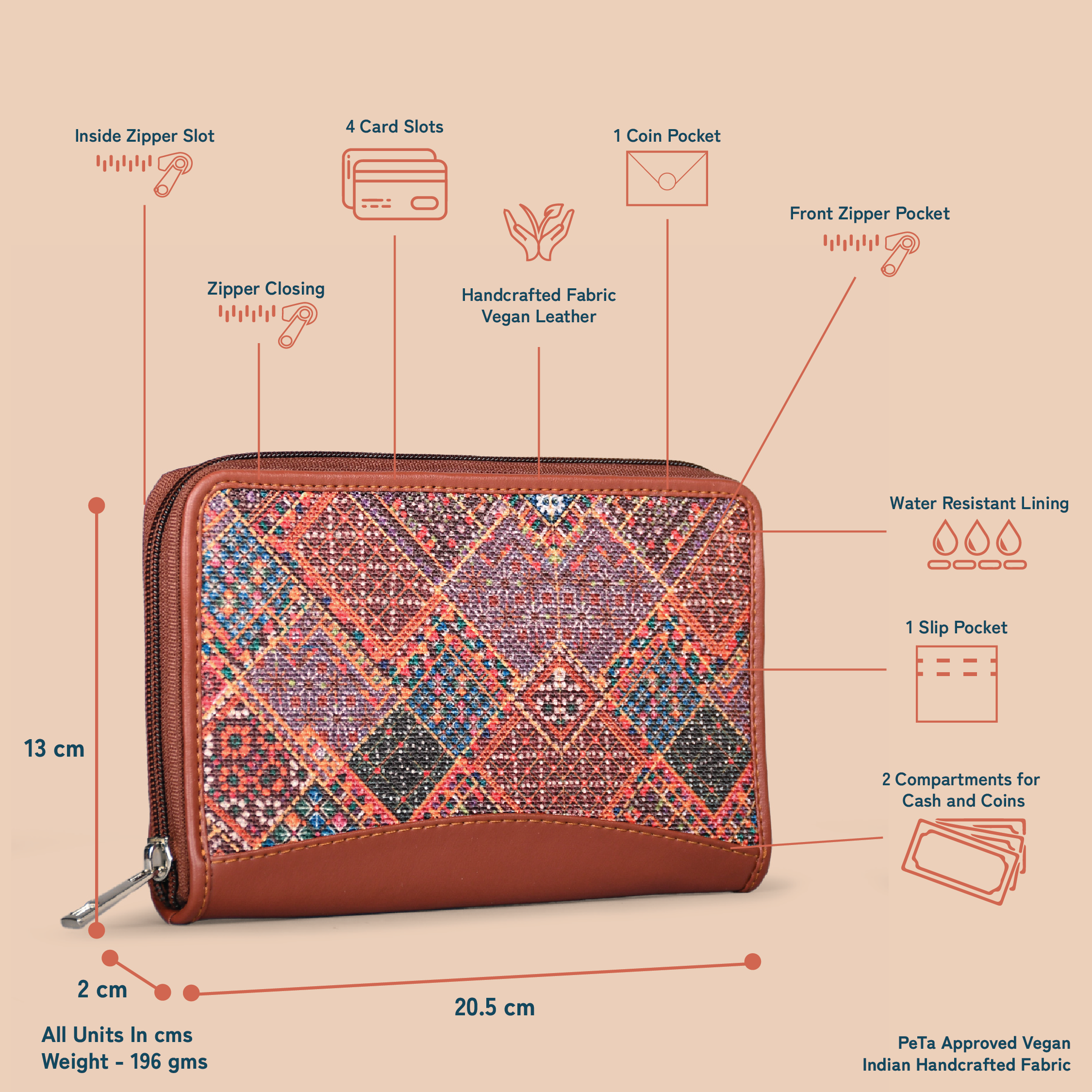 Bhuj Rabari Chain Wallet