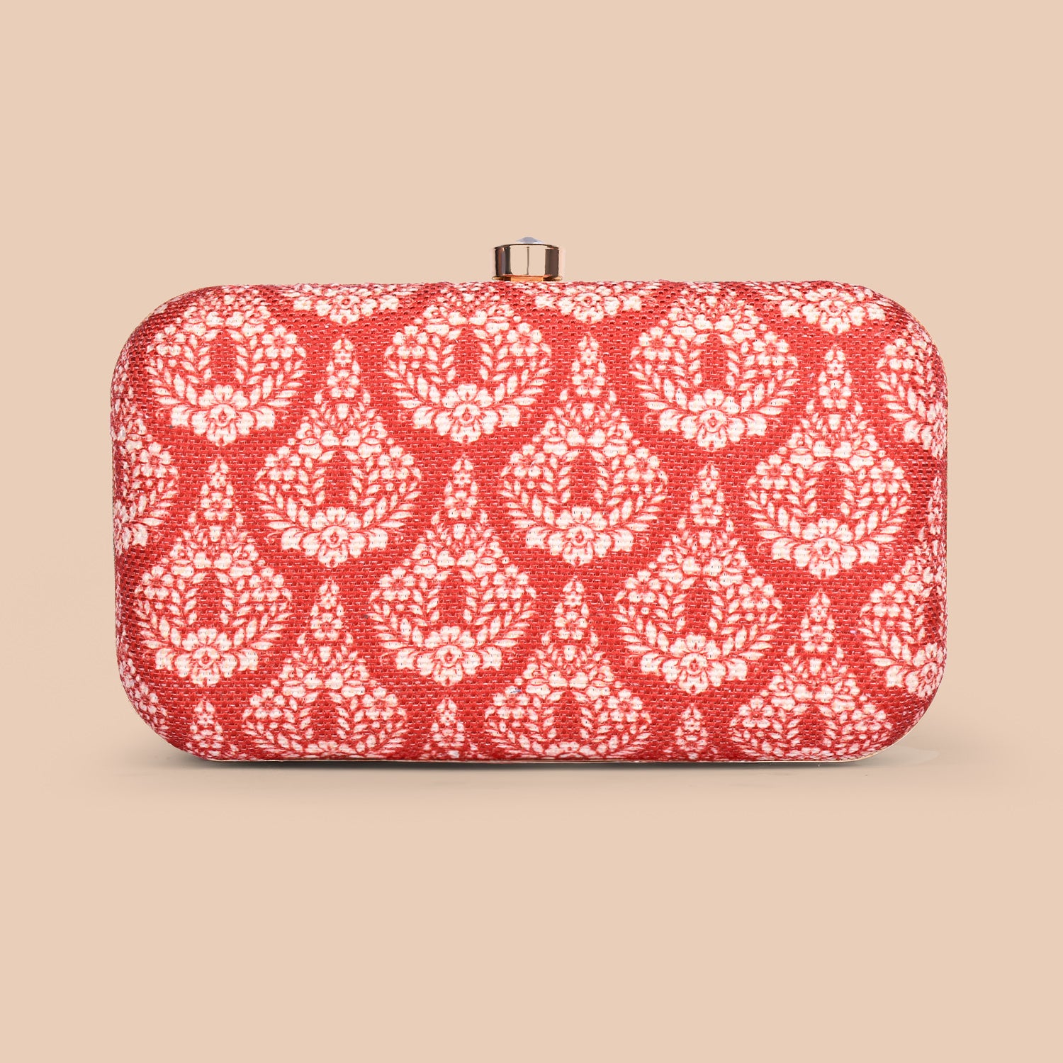 Chanderi Phool Clutch