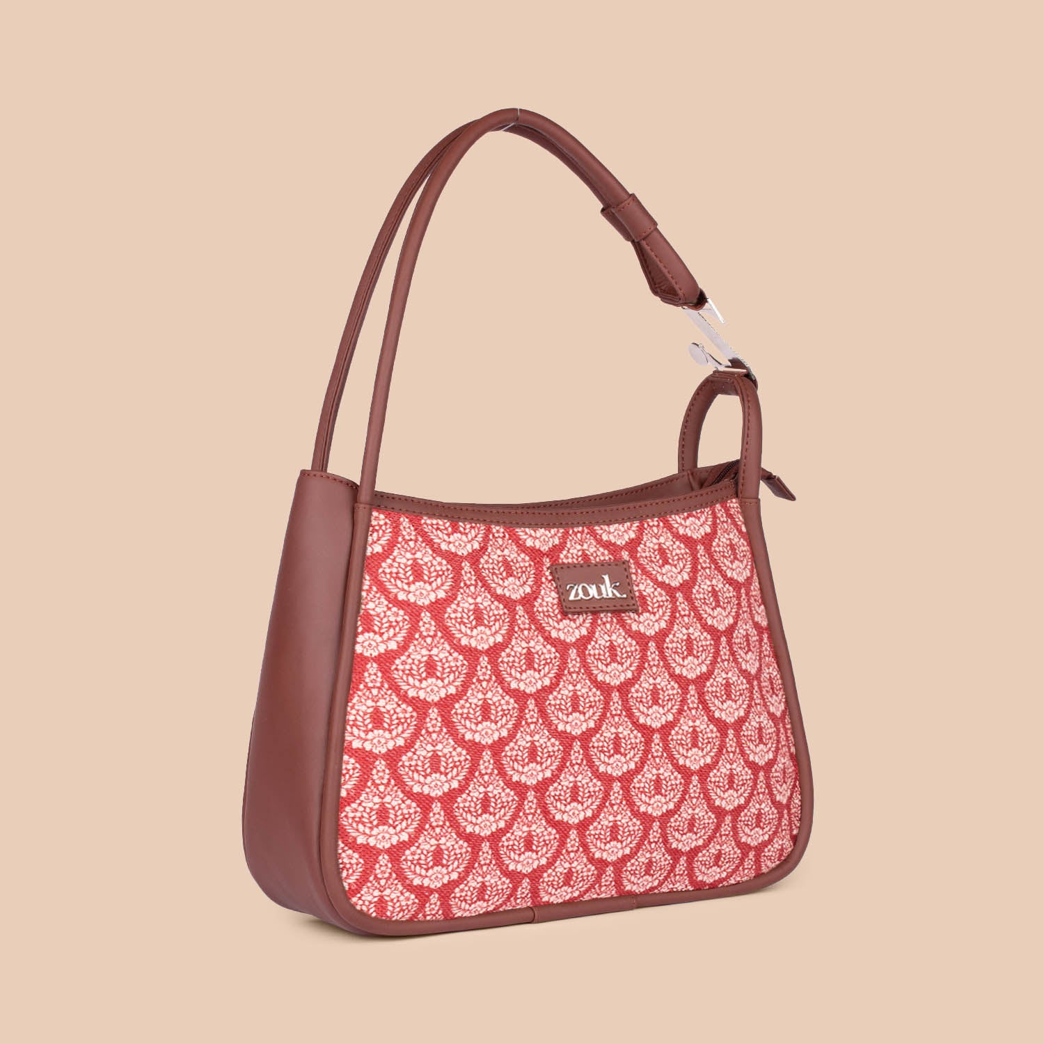 Chanderi Phool Sleek Shoulder Bag