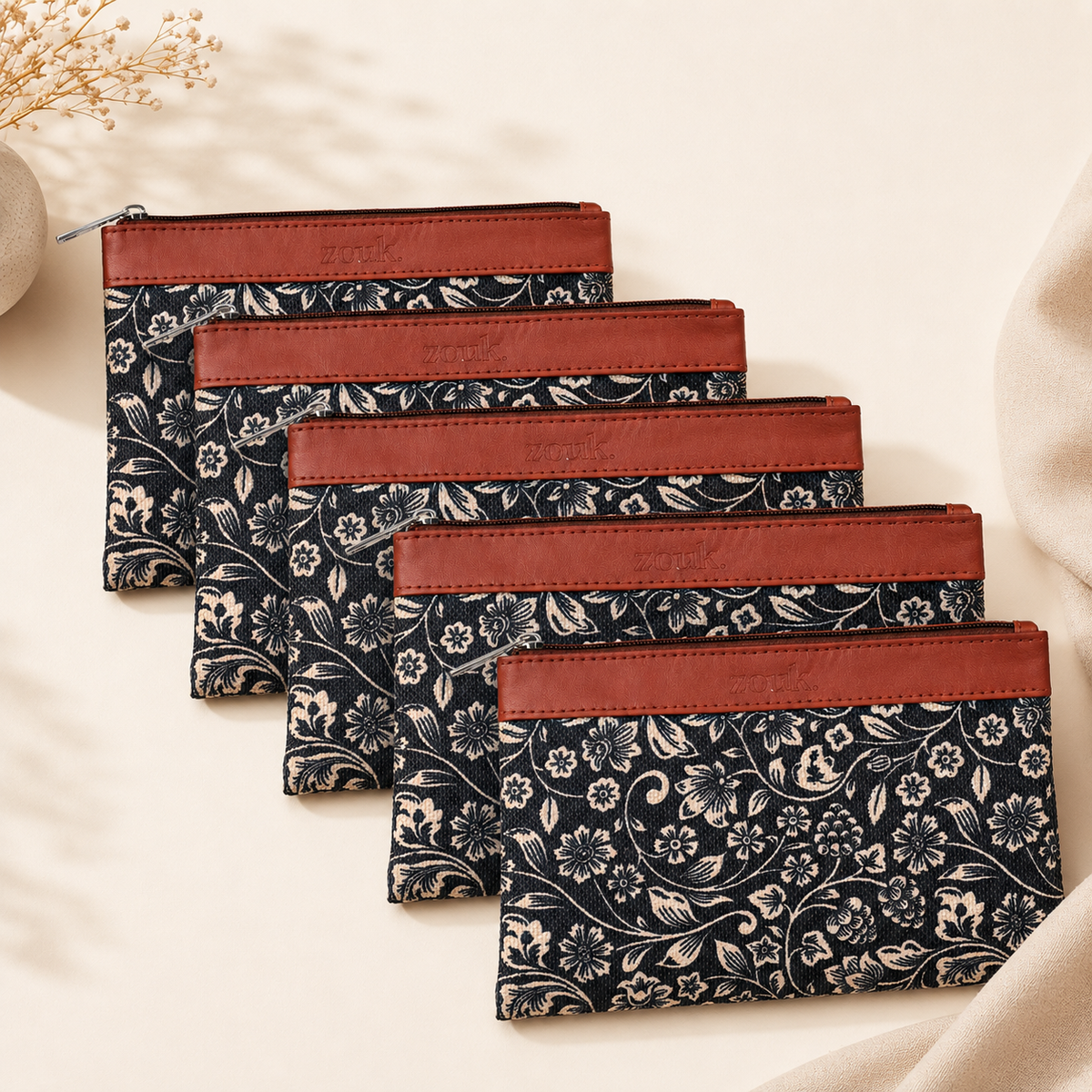 FloMotif Classic Utility Pouch - Pack of 5