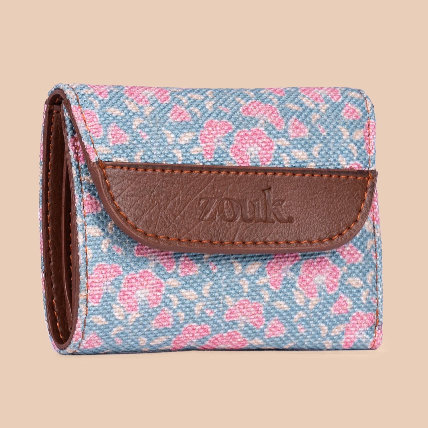 Chettinad Florals Trifold Wallet