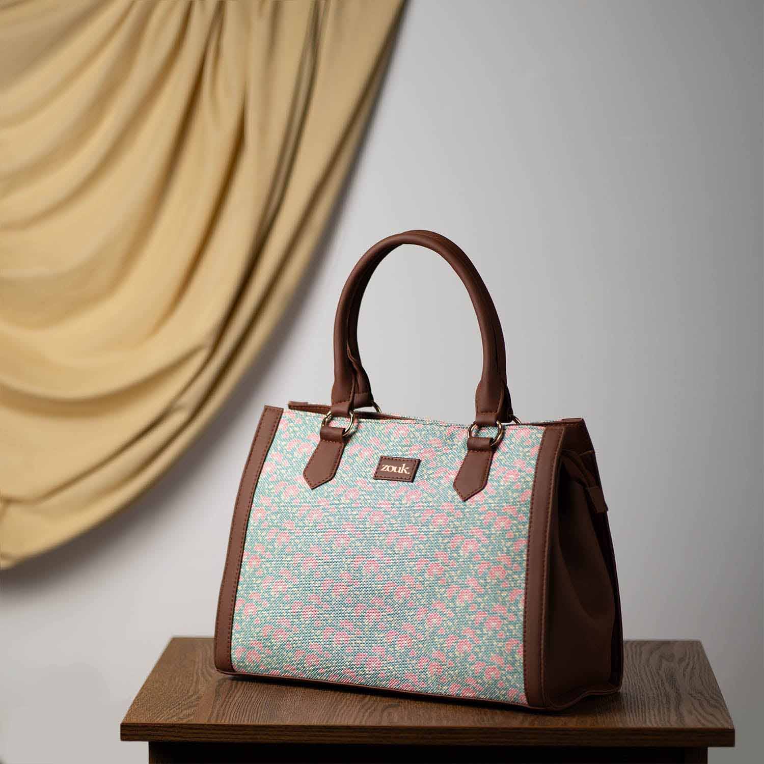 Chettinad Florals Classic Handbag