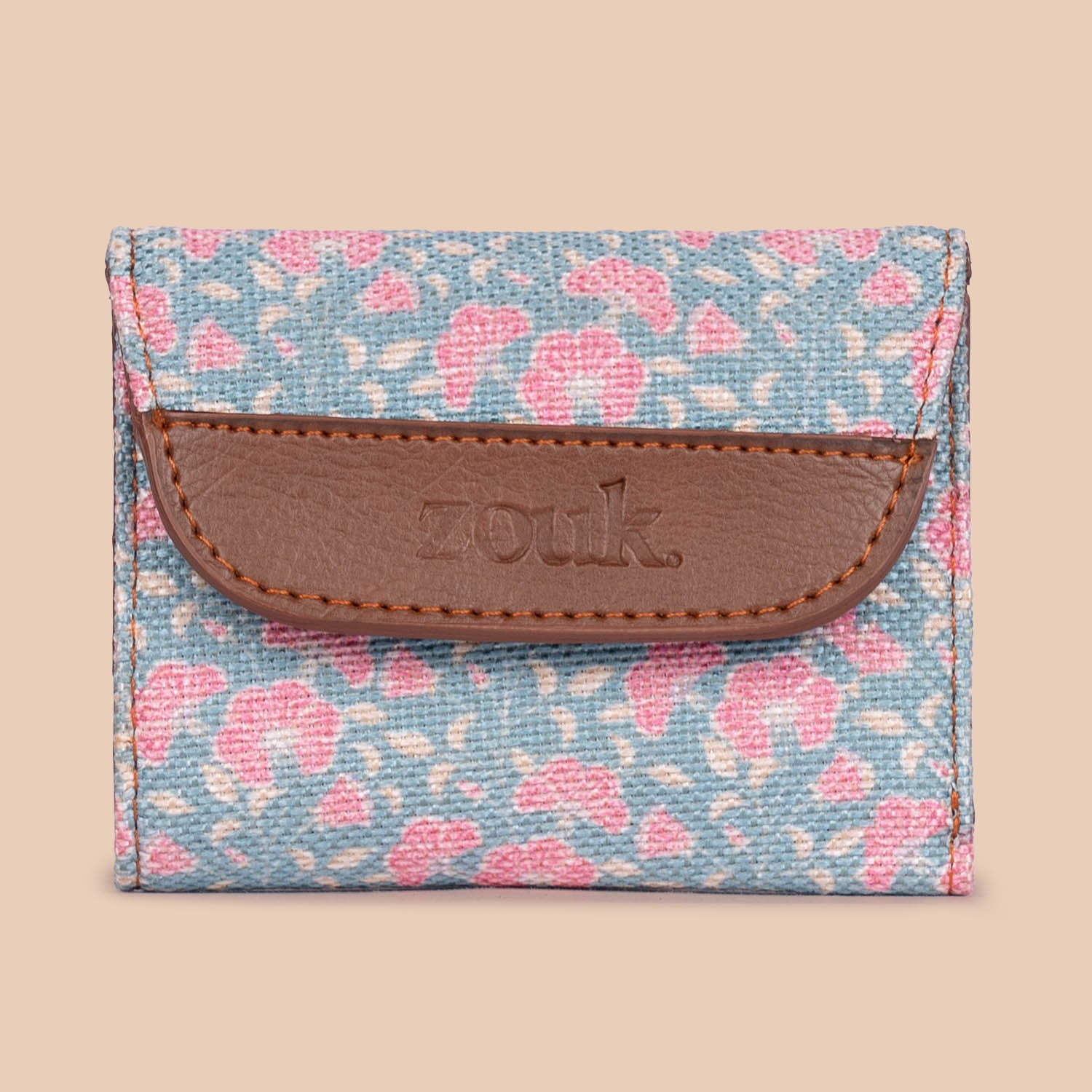 Chettinad Florals Trifold Wallet