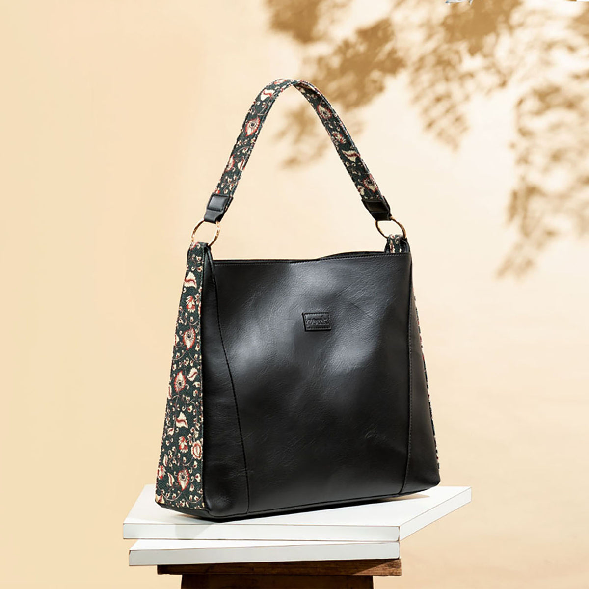 Chittoor Blue Kalamkari Classic Open Tote
