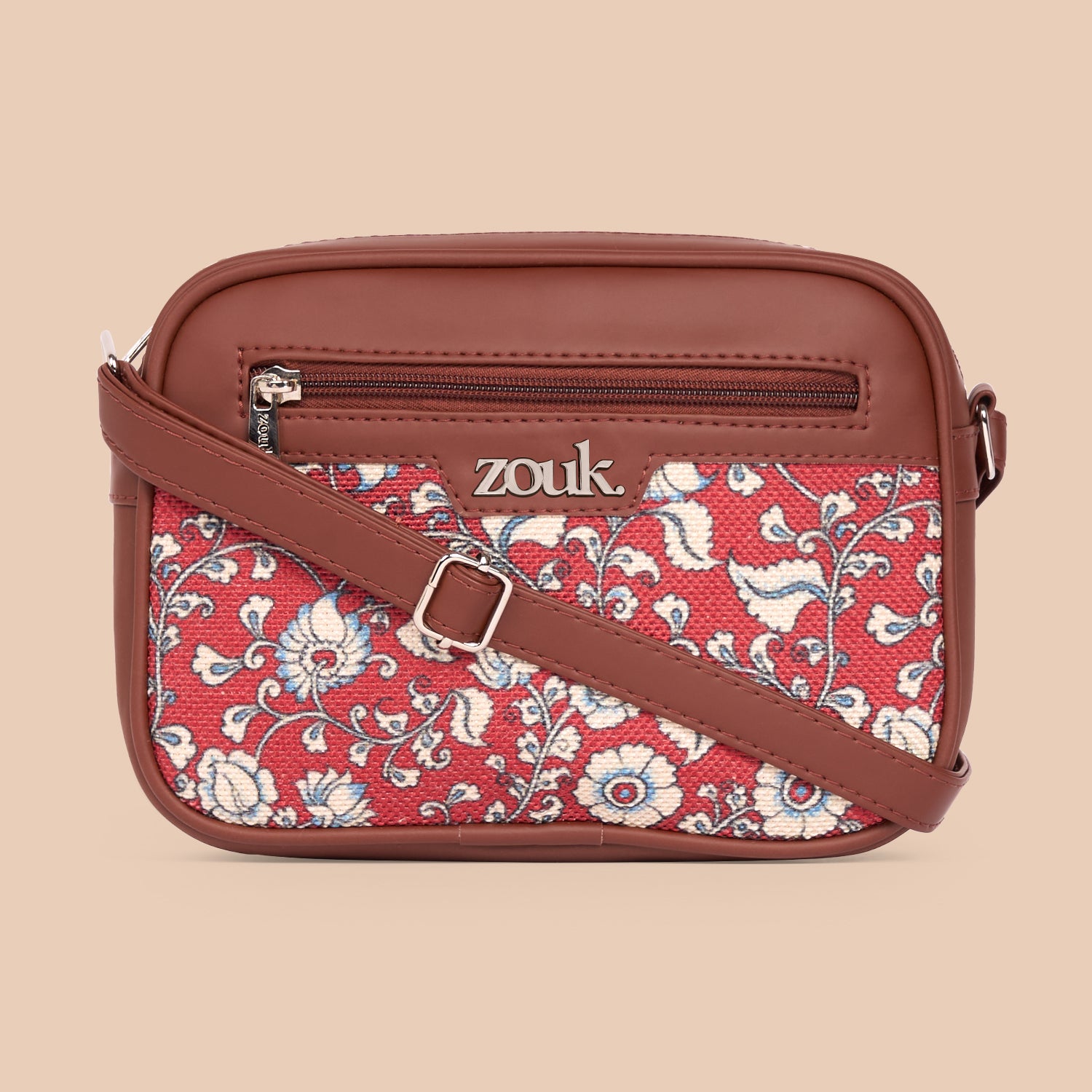 Chittoor Red Kalamkari Sling Bag
