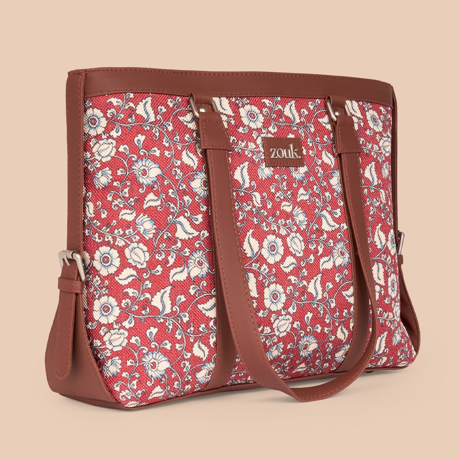 Chittoor Red Kalamkari Women's Office Bag