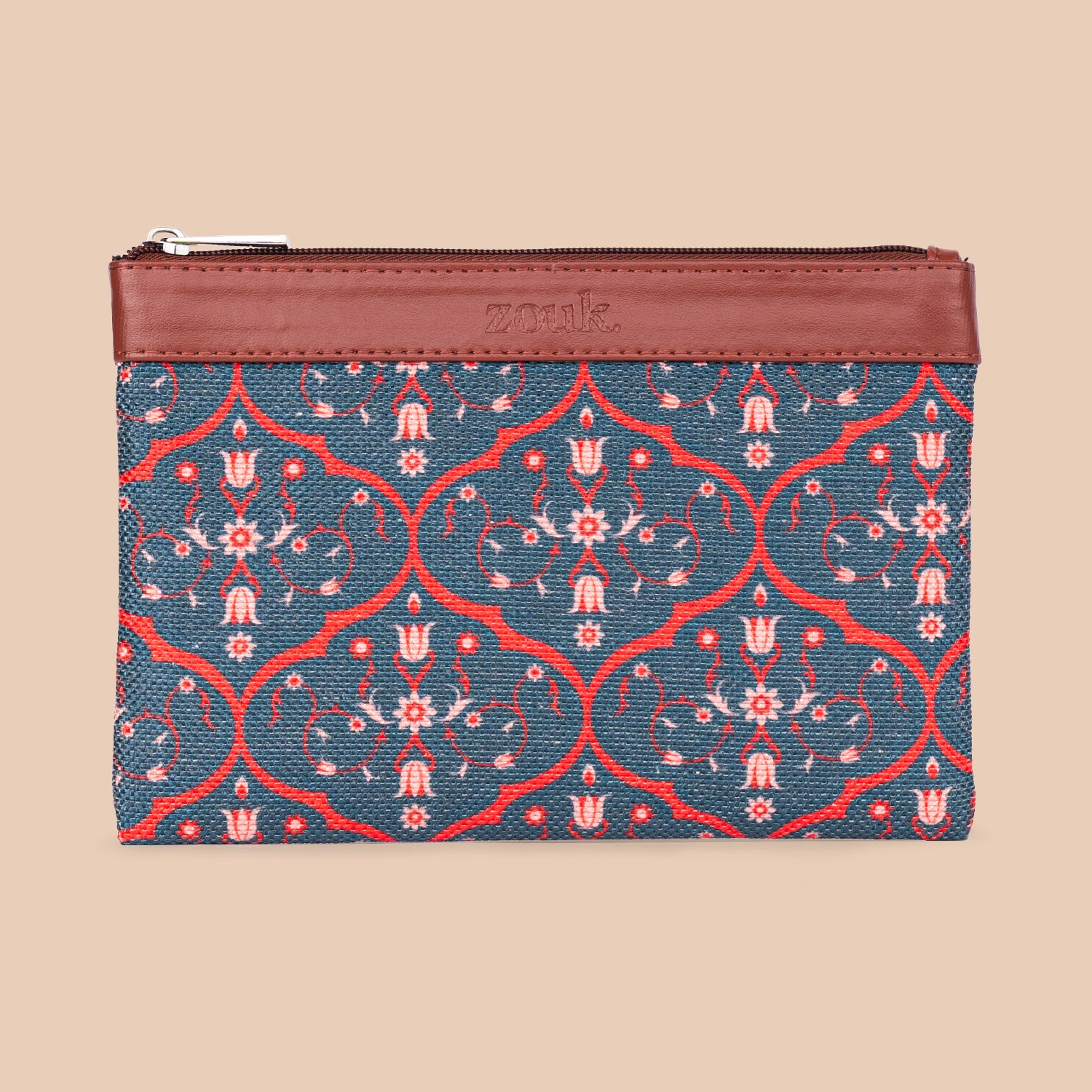 Sheesh Mahal Jaali Motif Classic Utility Pouch