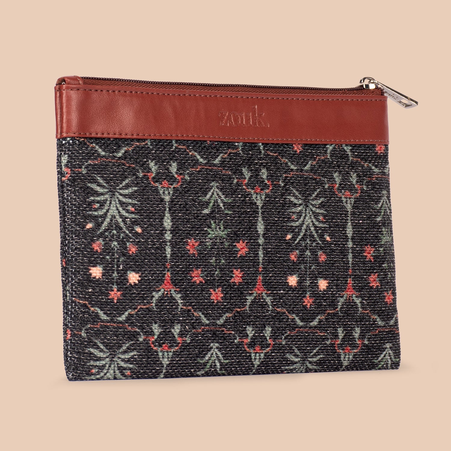 ZIP-Taj Guldasta Cosmetic Pouch