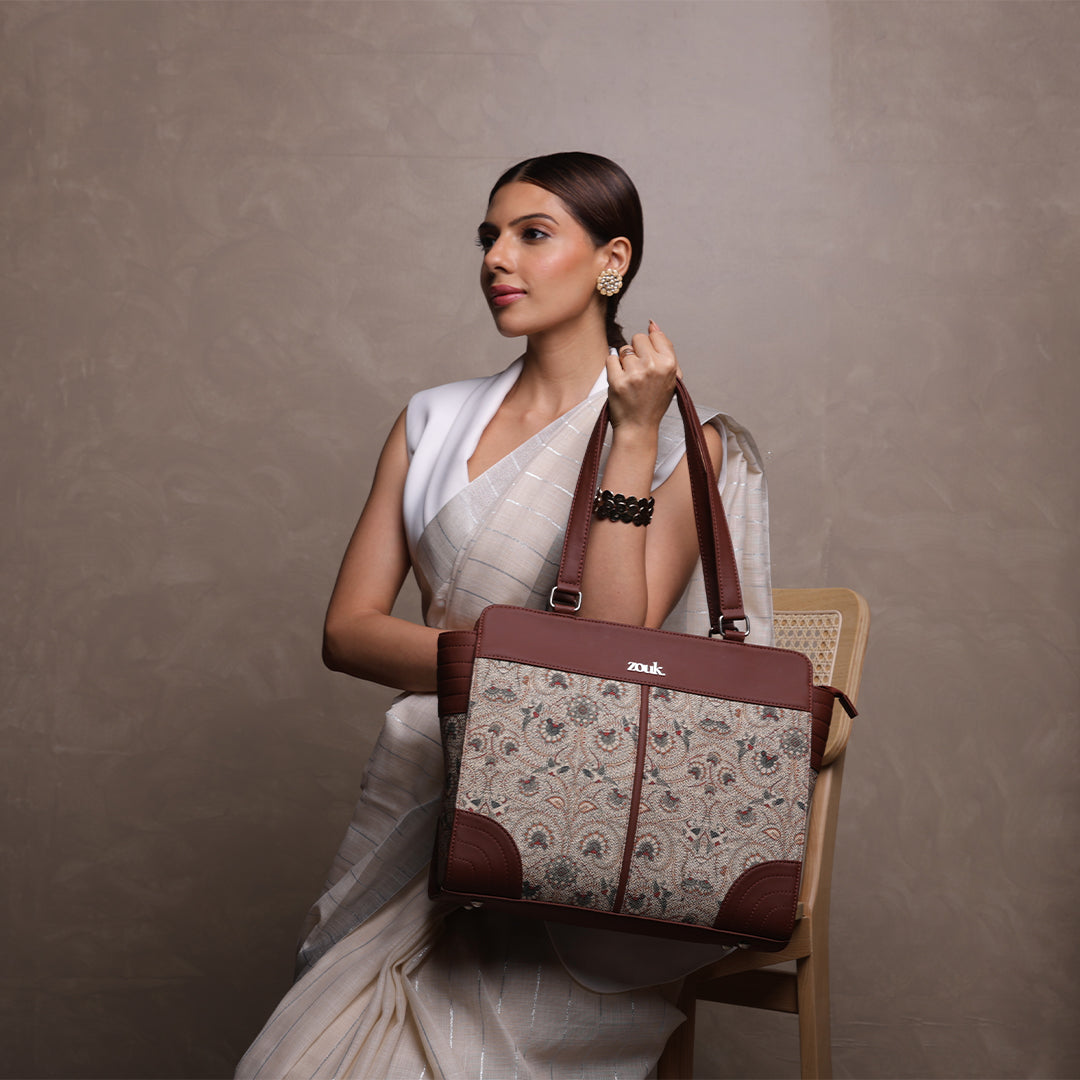 Pedana Kalamkari Classic Work Tote