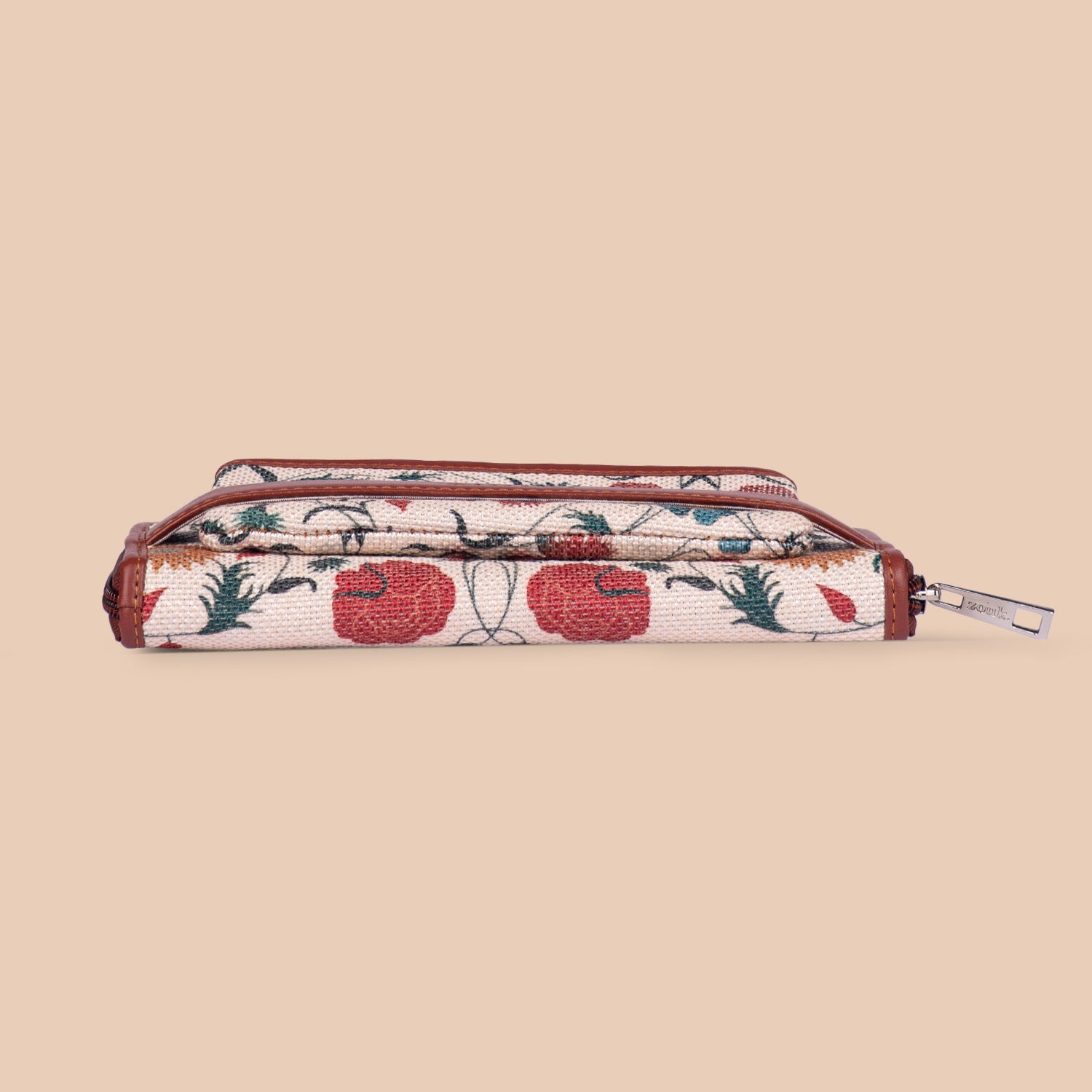 Junagarh Florals Classic Zipper Wallet