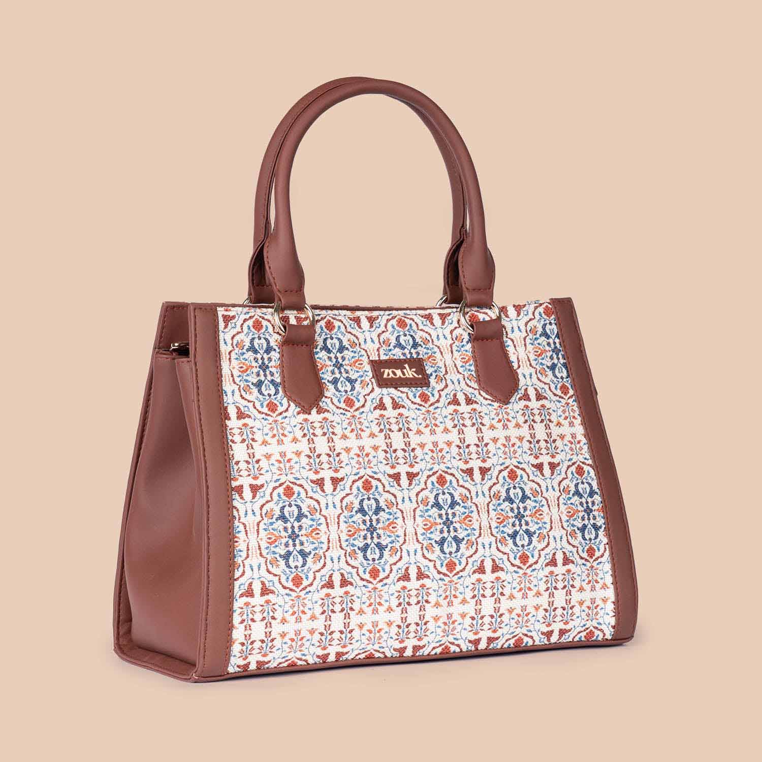 Agra Floral Classic Handbag