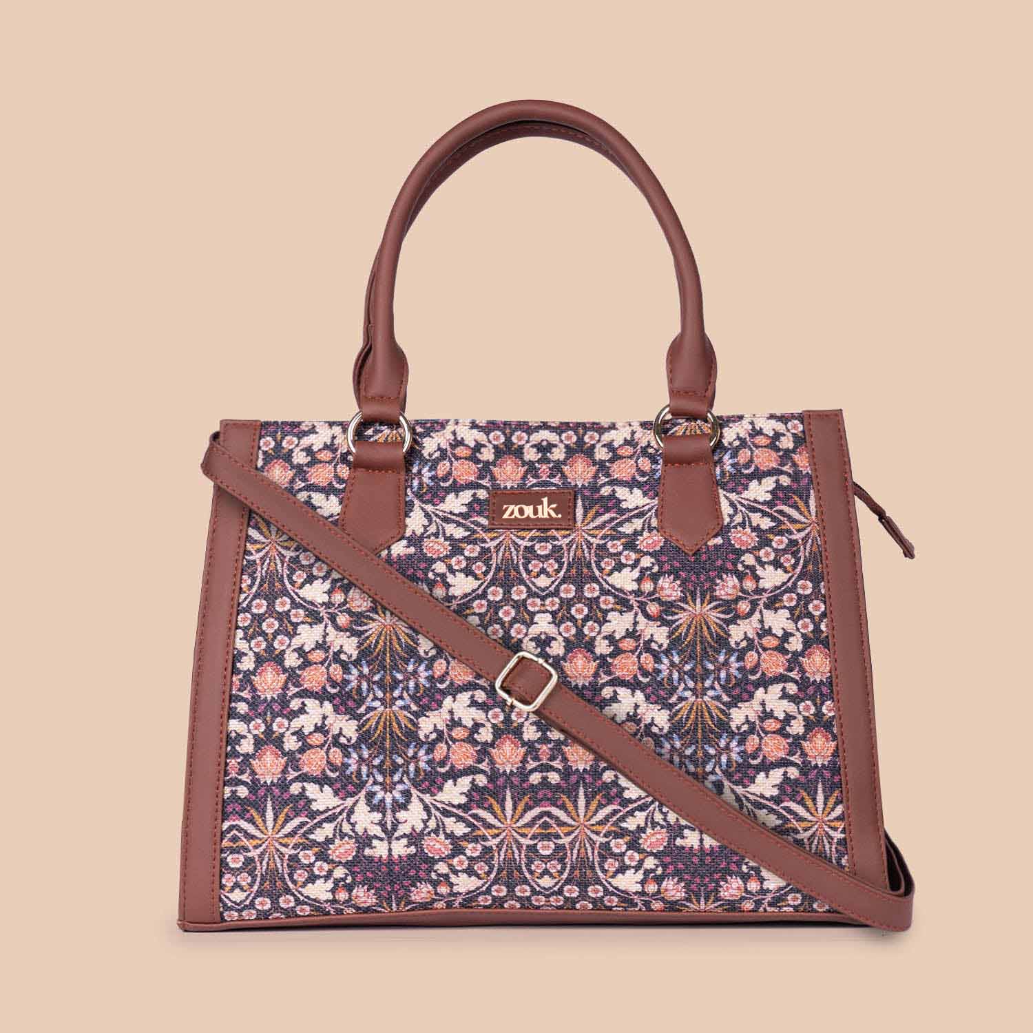 Kashmir Blooms Classic Handbag