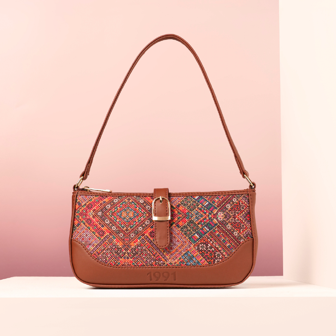 Bhuj Rabari Classic Sling Bag - 1991 by Zouk