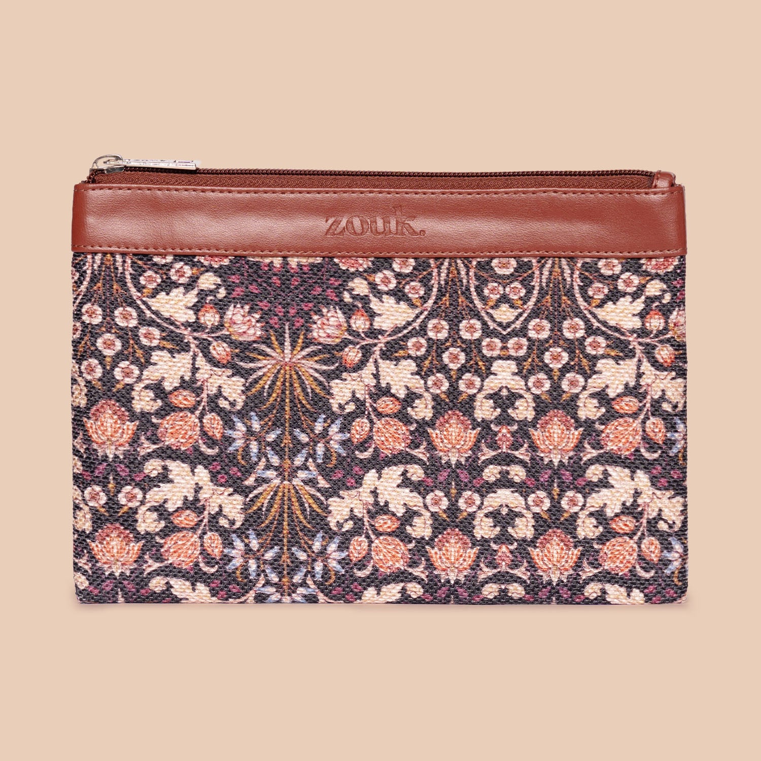 Kashmir Blooms Cosmetic Pouch