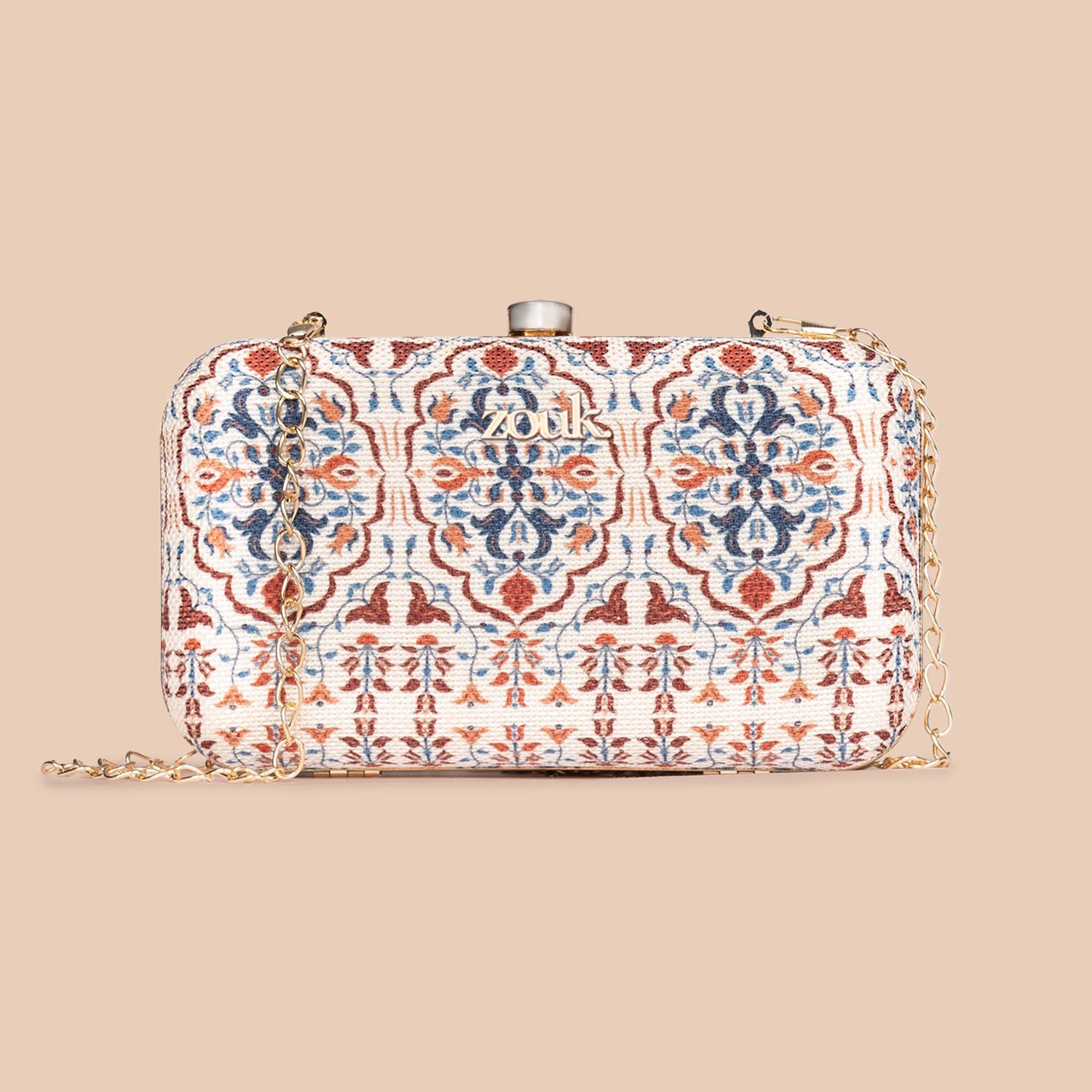 Agra Floral Clutch