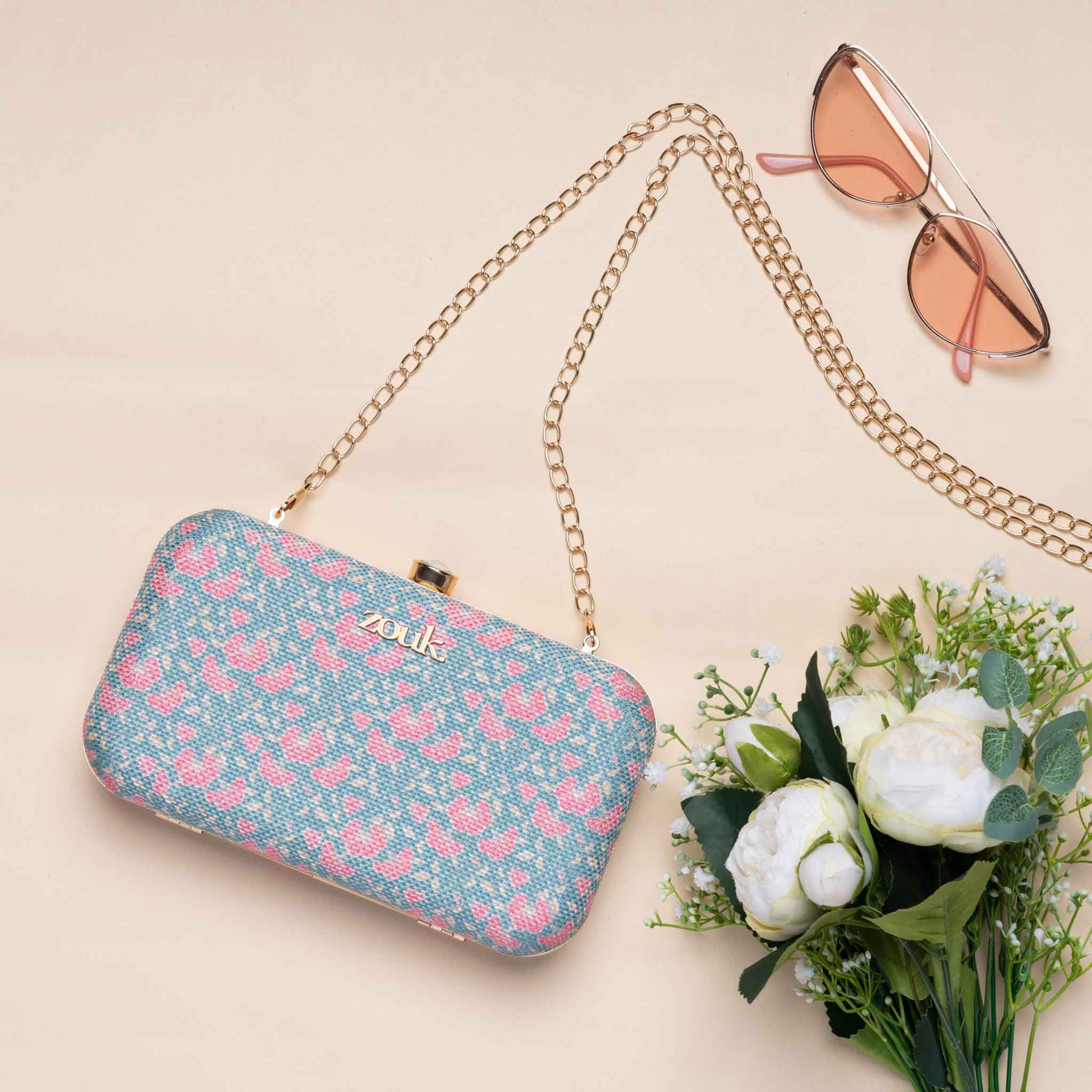 Chettinad Florals Clutch