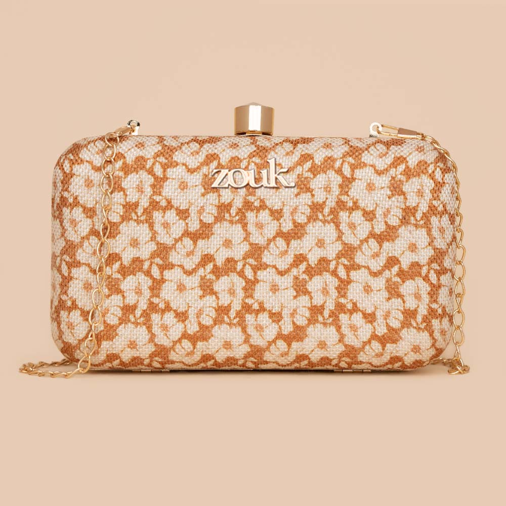 Madhurai Florals Clutch