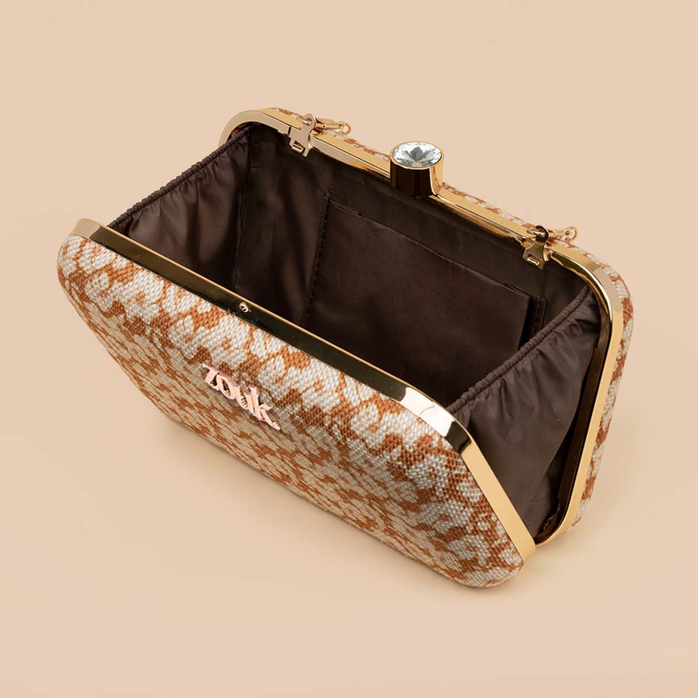 Madhurai Florals Clutch