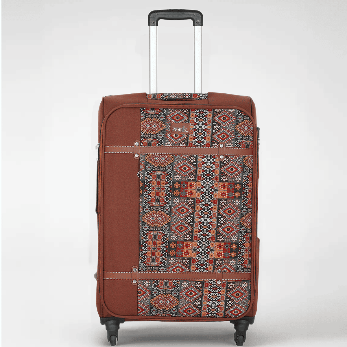 ZIP-Banaras Elegance Saira Trolley Bag