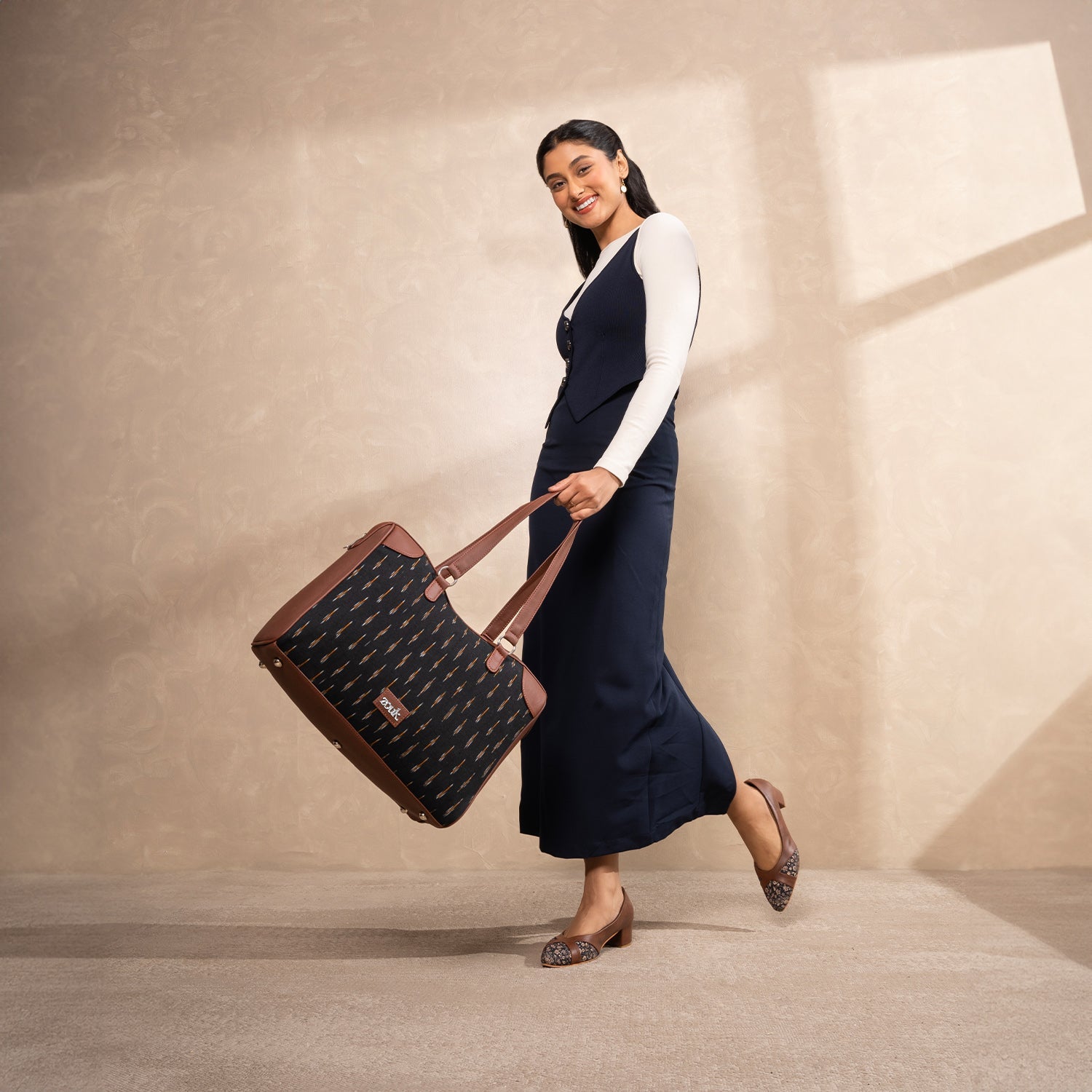 ZIP-Ikat GreRe Conference Office Bag