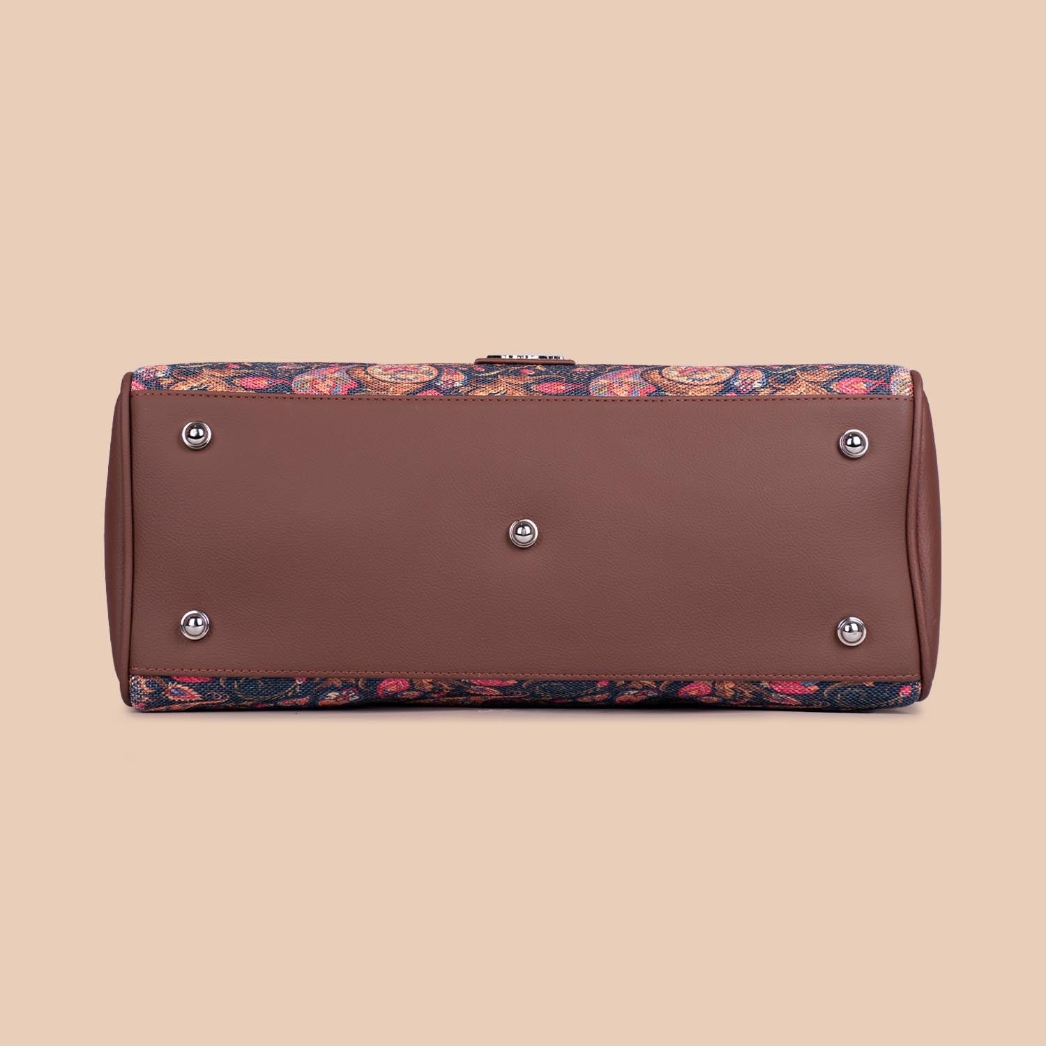 ZIP-Paisley Print Conference Office Bag