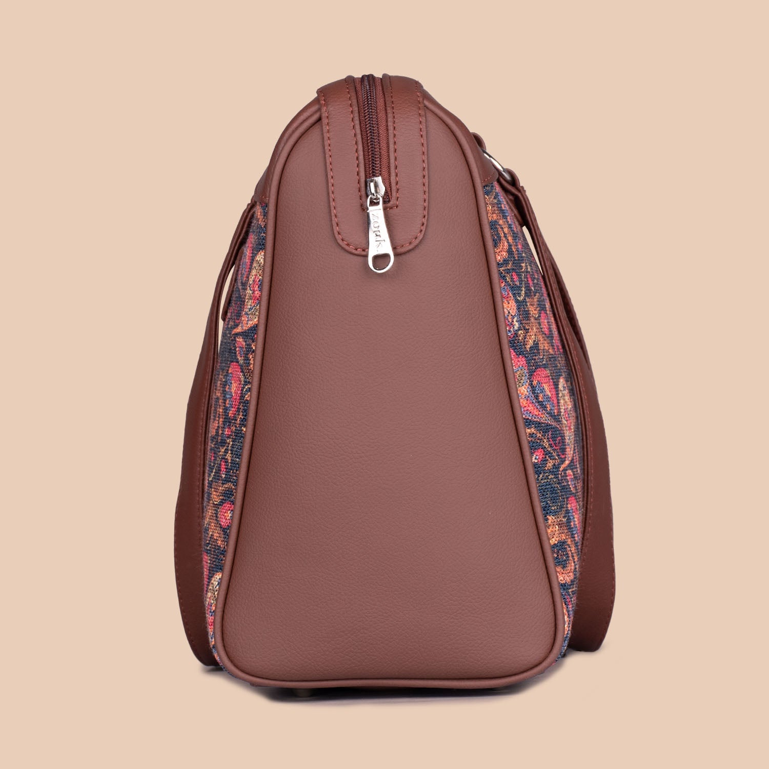 ZIP-Paisley Print Conference Office Bag