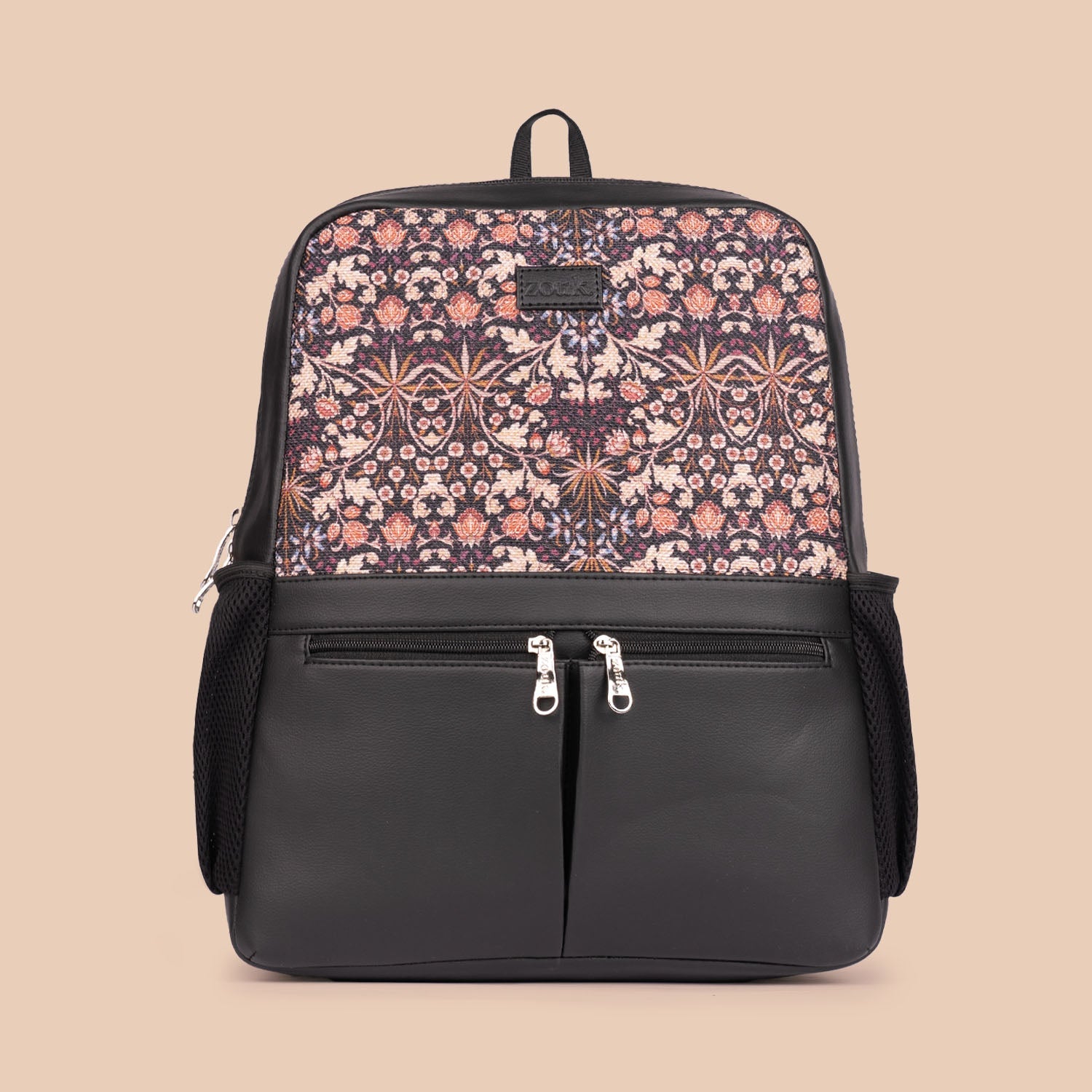 ZIP-Kashmir Blooms Office Backpack