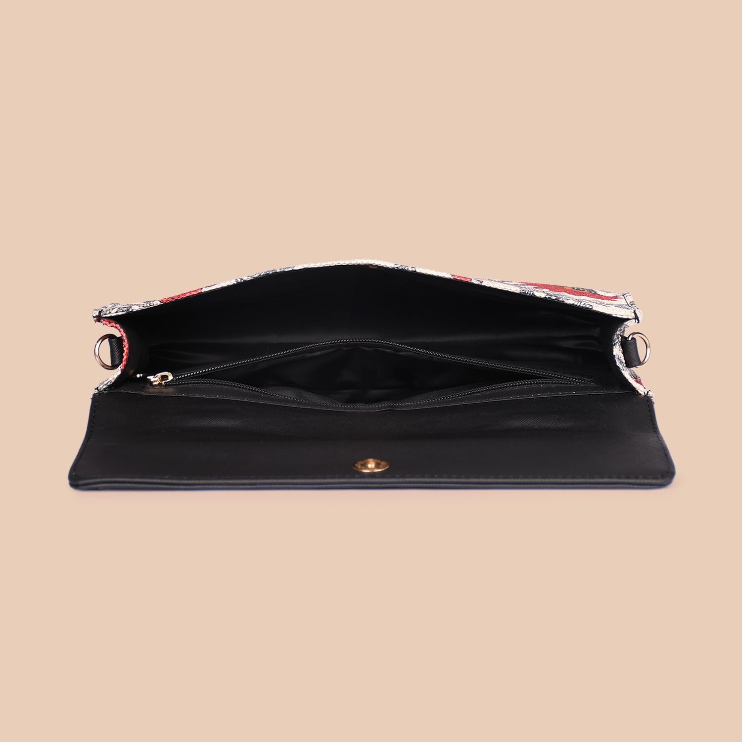 ZIP-Rhea Kapoor Clutch - Bidri Kaiser