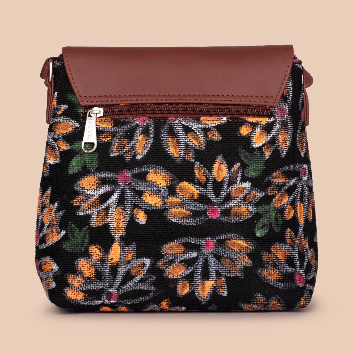 Rajgir Kamal Flap Sling Bag