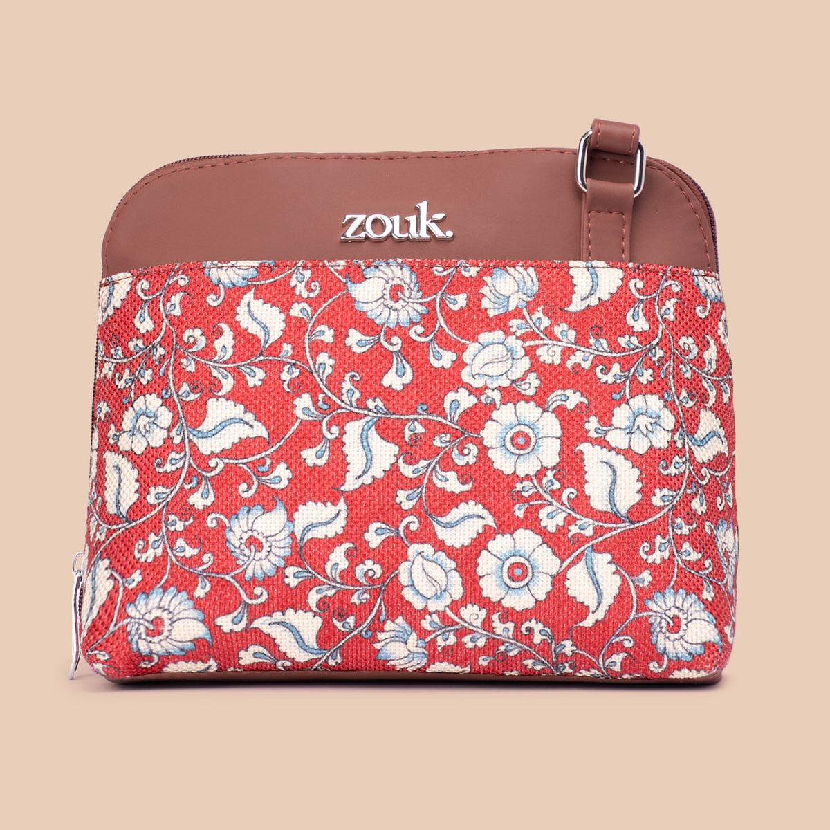 Chittoor Red Kalamkari OOO Sling Bag