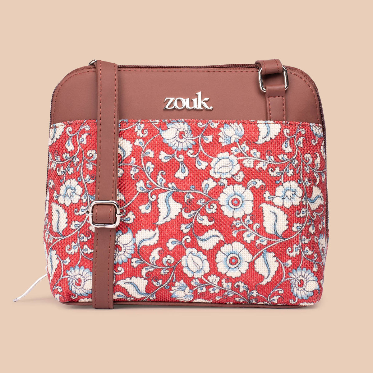 Chittoor Red Kalamkari OOO Sling Bag