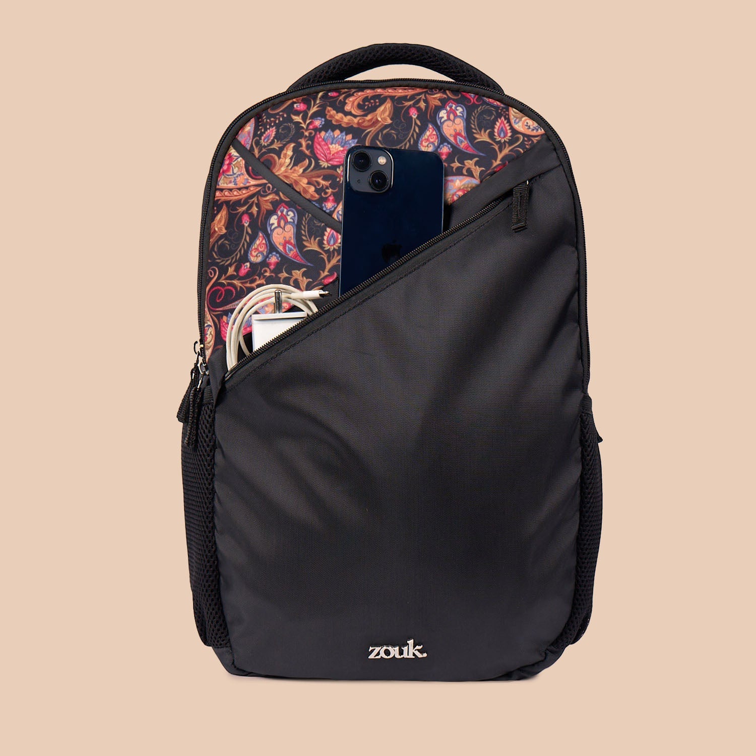 ZIP-Taaran Backpack - Paisley Print