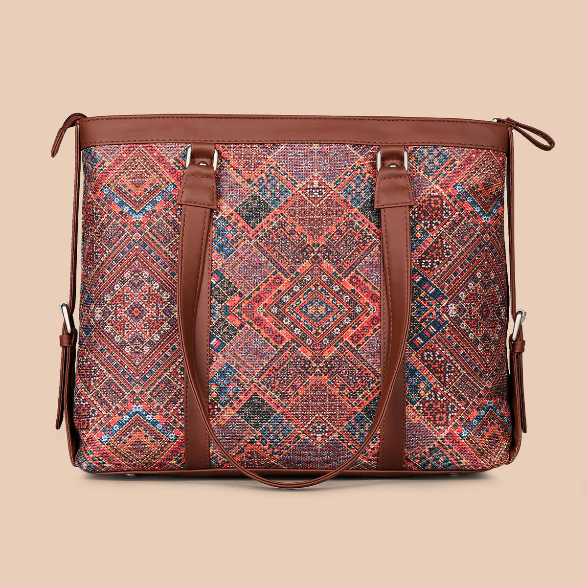 Bhuj Rabari Structured Shoulder Bag and Women's Office Bag Combo