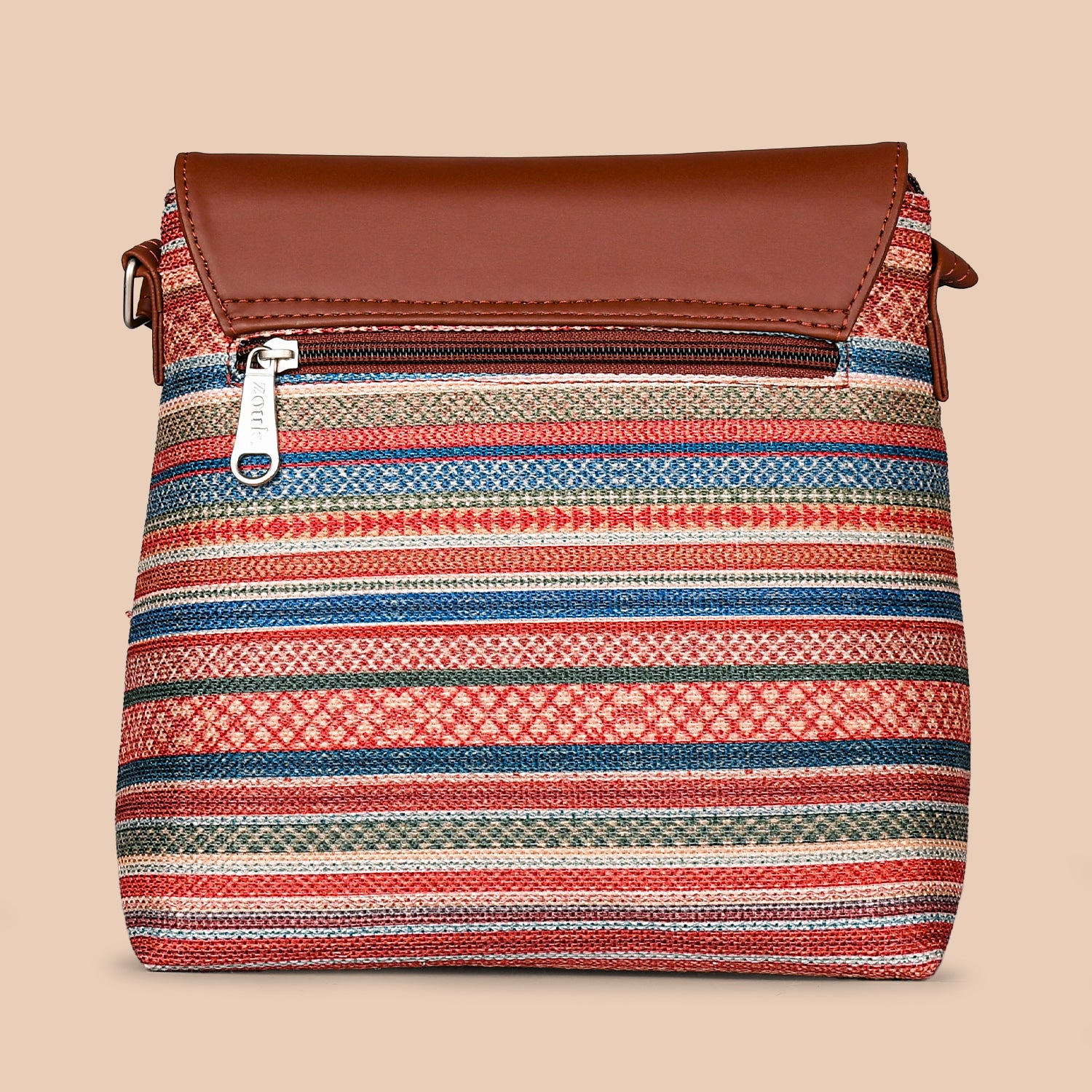 Assam Tapestry Flap Sling Bag