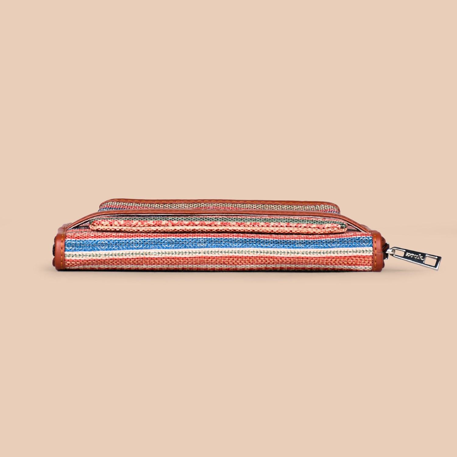 Assam Tapestry Classic Zipper Wallet