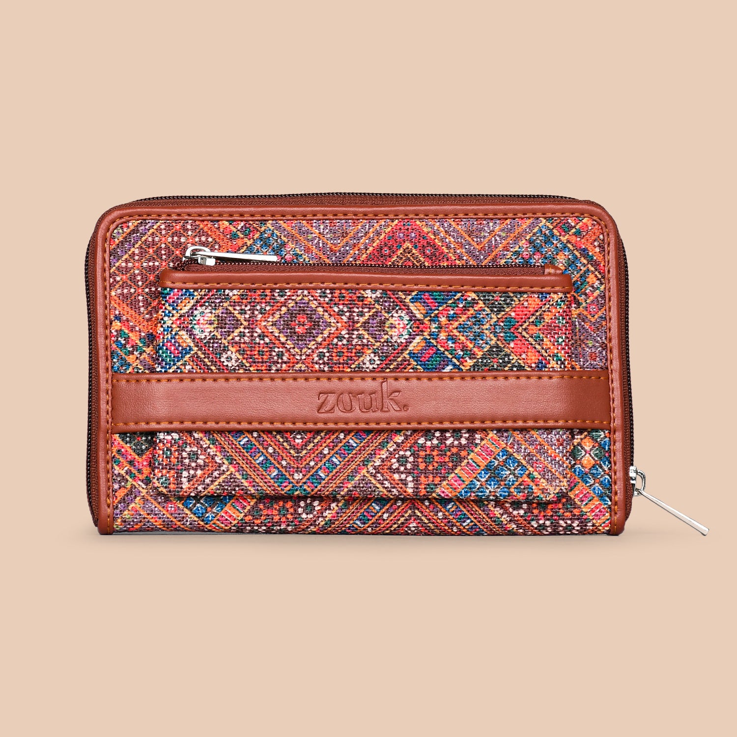 Bhuj Rabari Classic Zipper Wallet