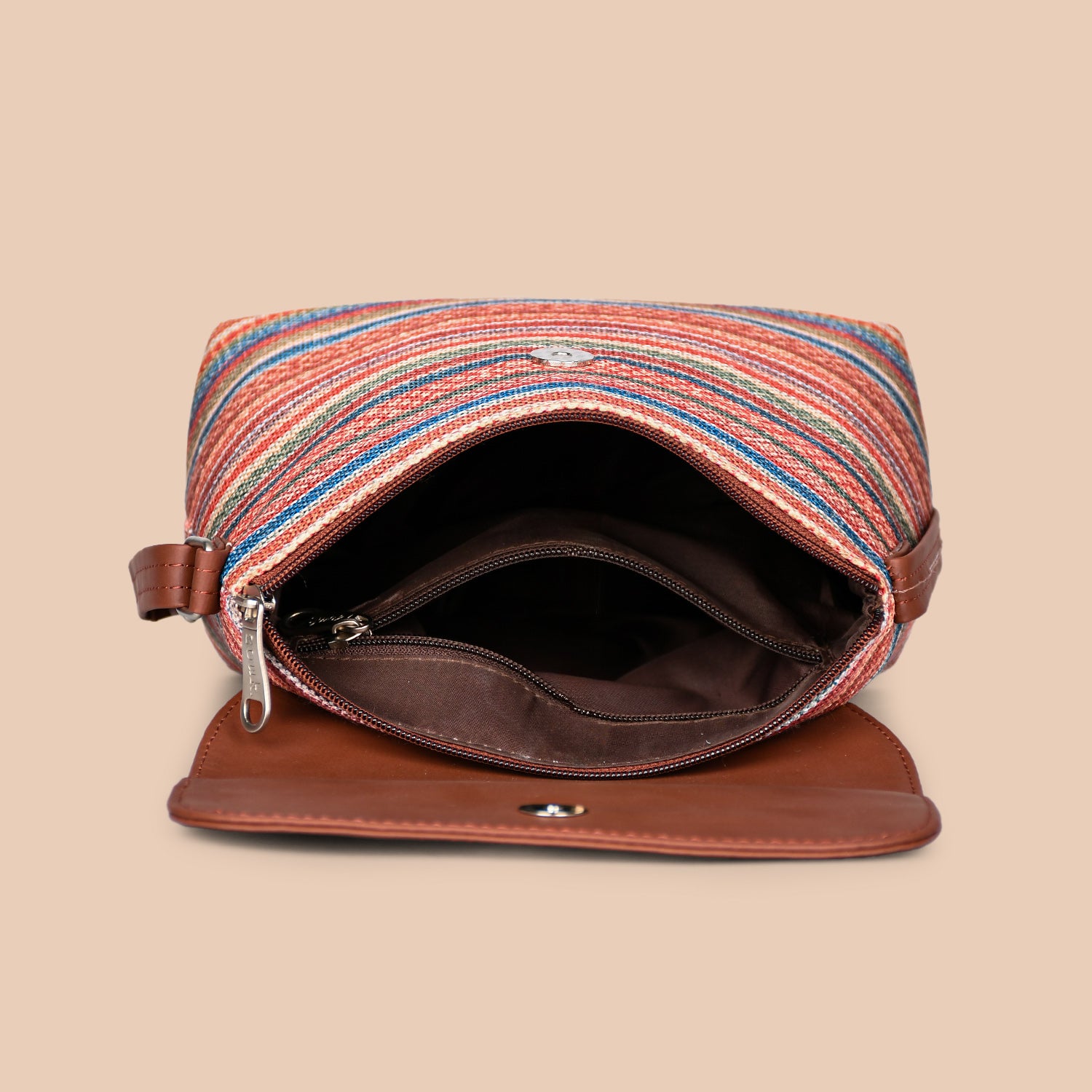 Assam Tapestry Flap Sling Bag