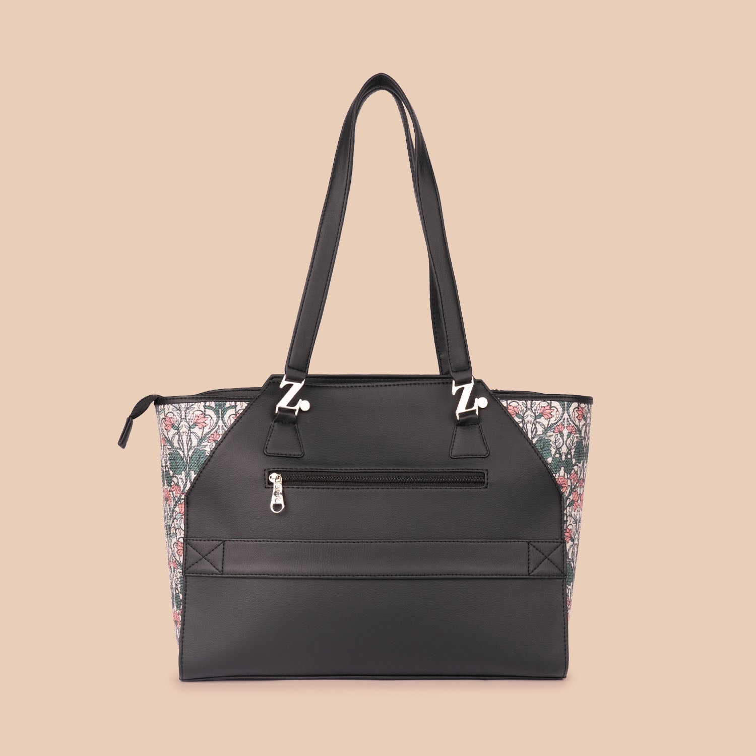 Hooghly Nouveau & Paisley Print - Classic Business Bag & Structured Shoulder Bag Combo