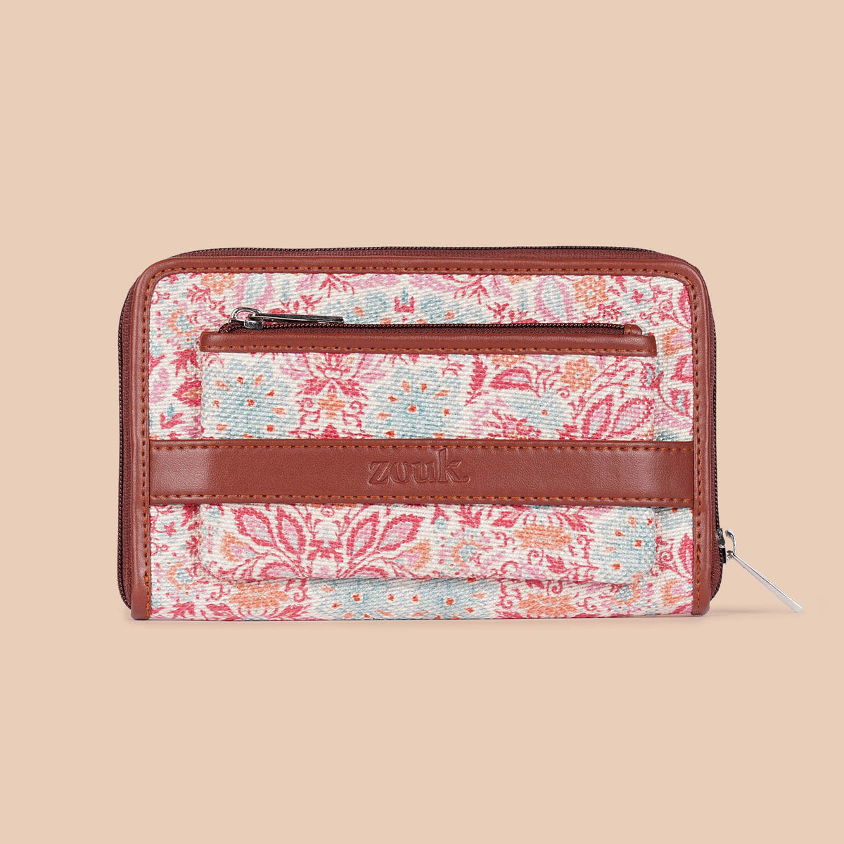 Mangalore Blossoms Classic Zipper Wallet