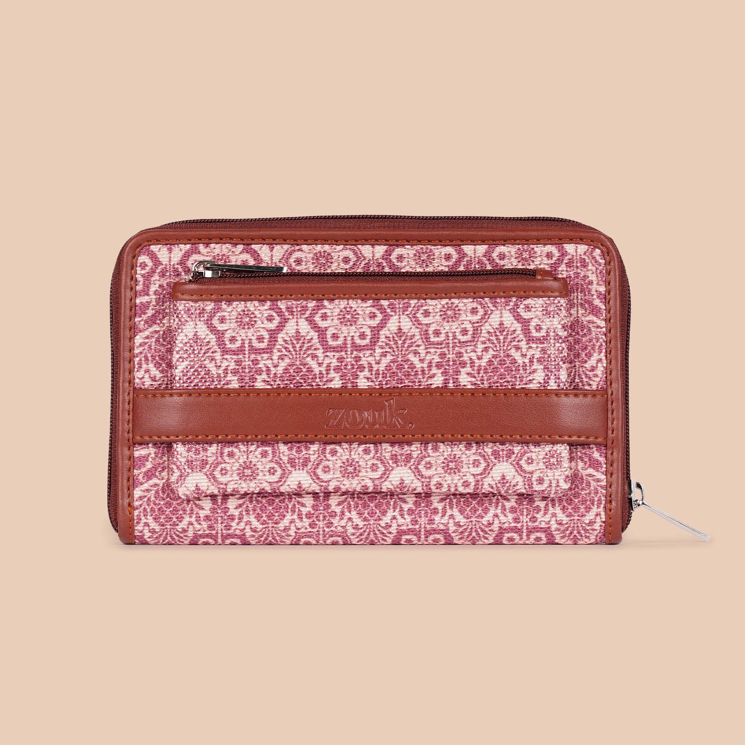 Madurai Blossom Classic Zipper Wallet