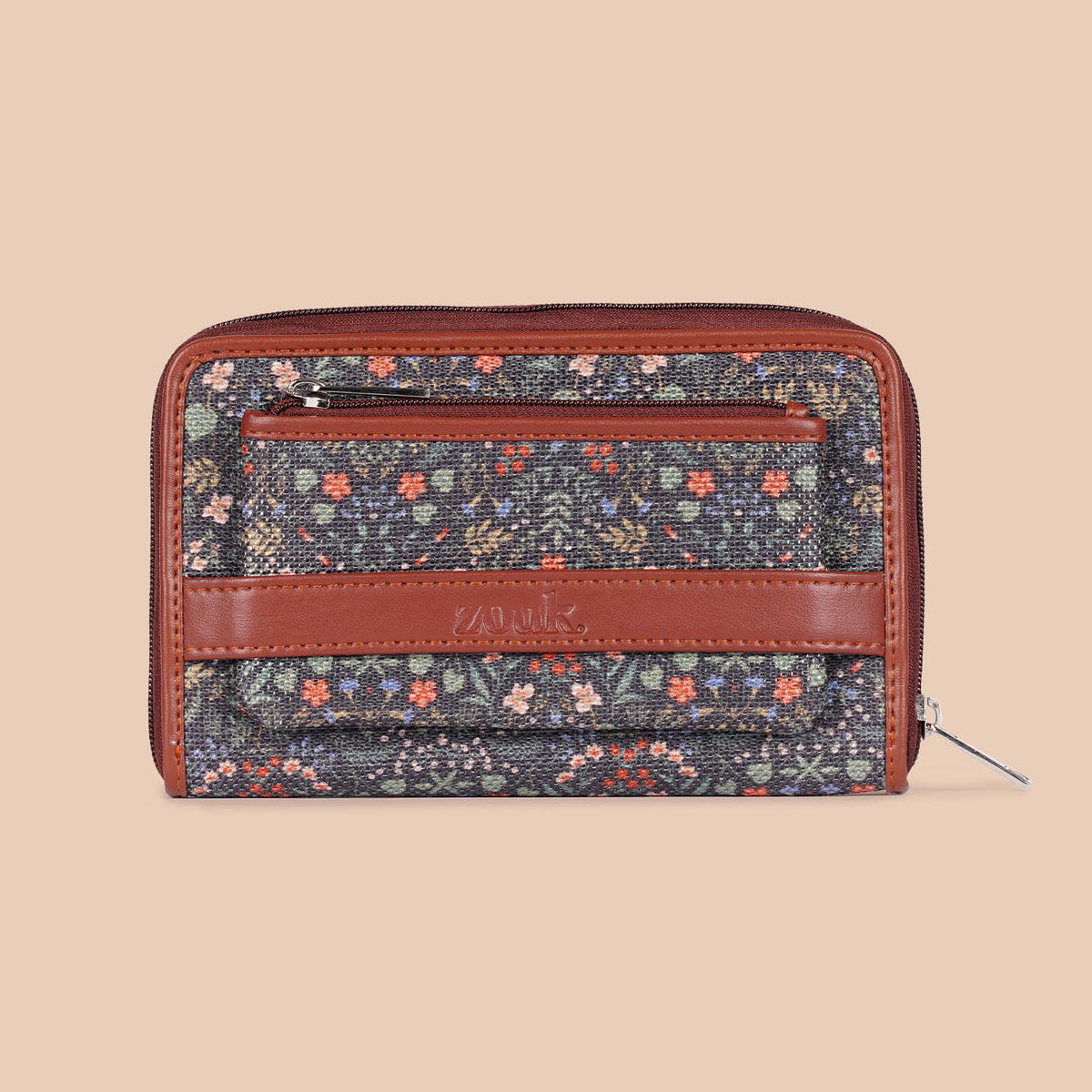 Kashmir Royals Classic Zipper Wallet
