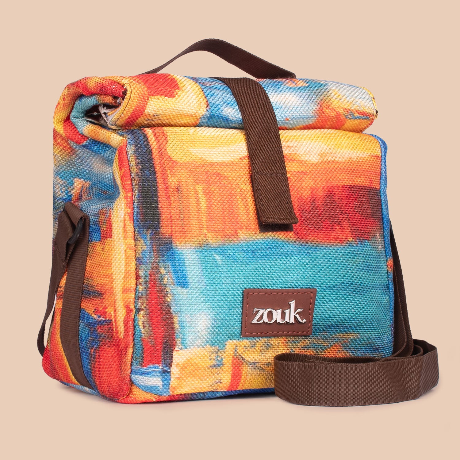 Abstract Amaze Roll Up Lunch Bag