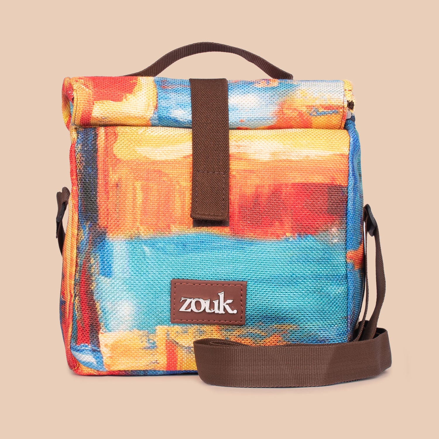 Abstract Amaze Roll Up Lunch Bag