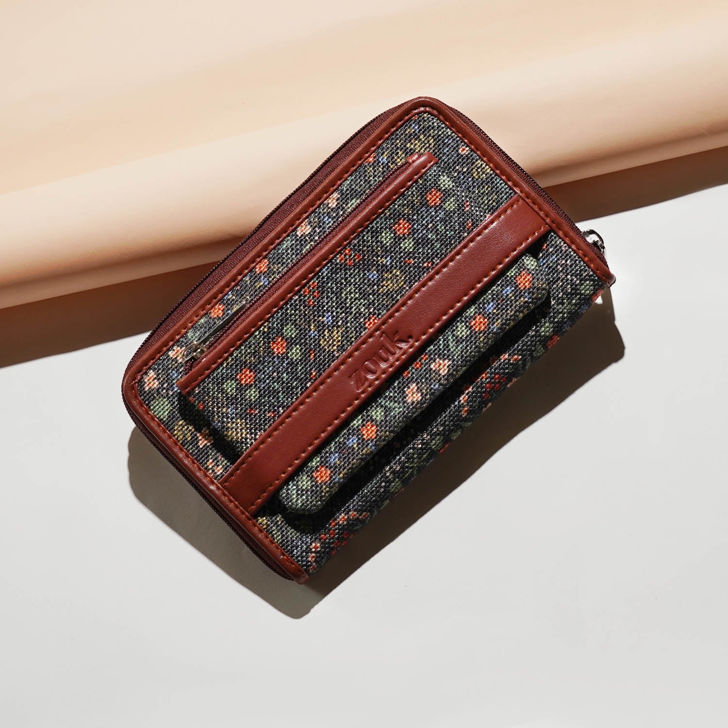 Kashmir Royals Classic Zipper Wallet