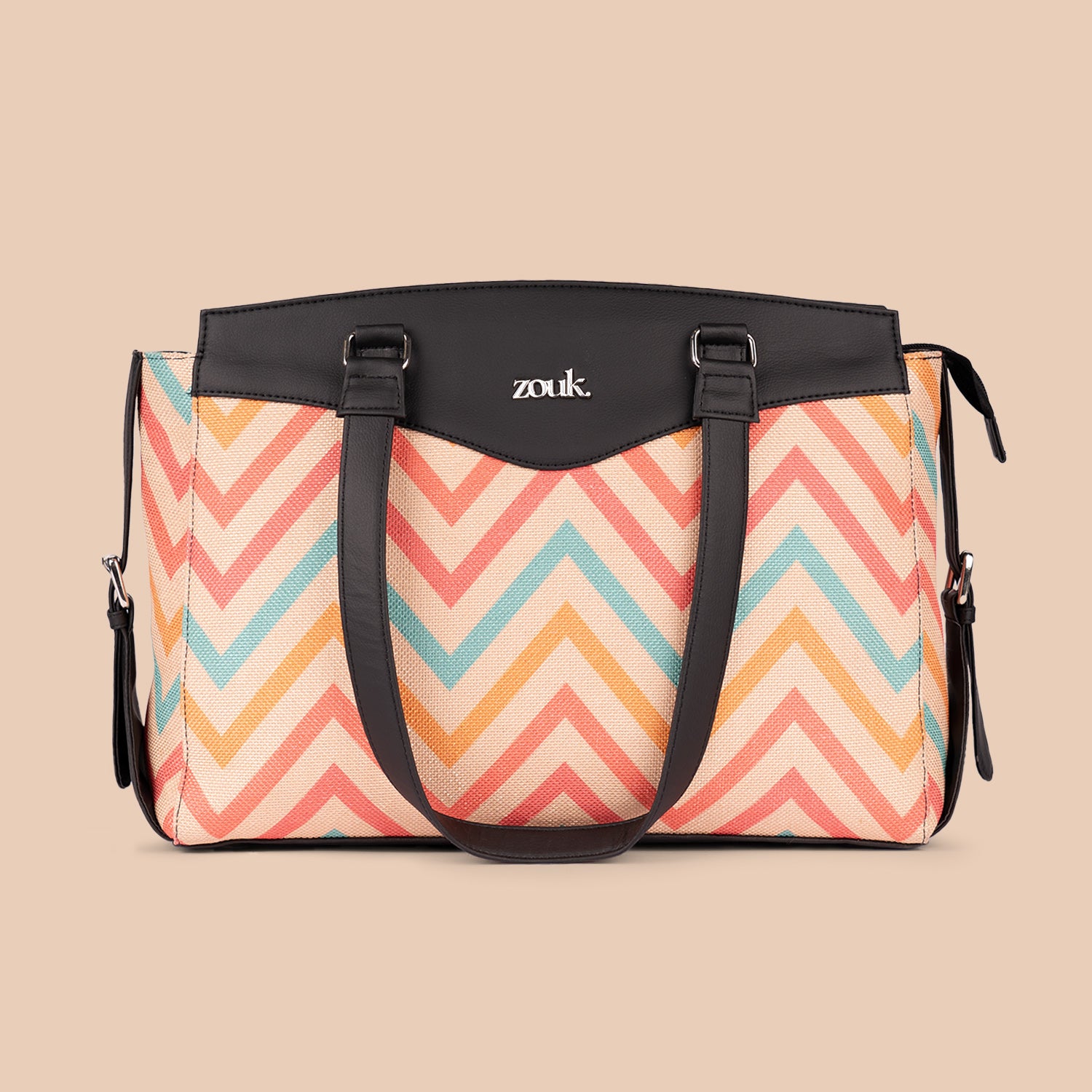 WavBeach - Women's Work Bag & Classic Zipper Wallet Combo