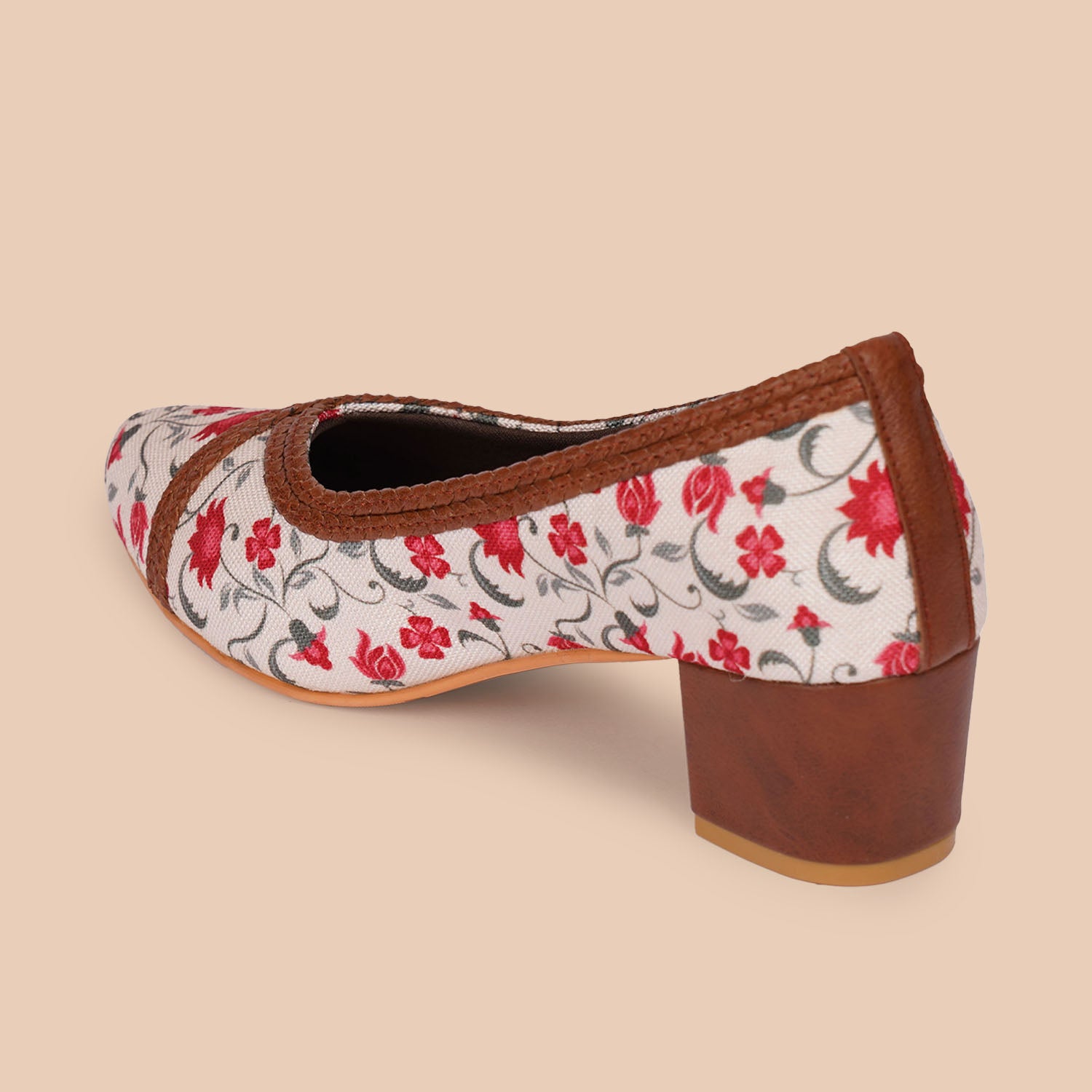 Bailey Ankle Strap Sateen Pumps - Dainty Medallion | Talbots