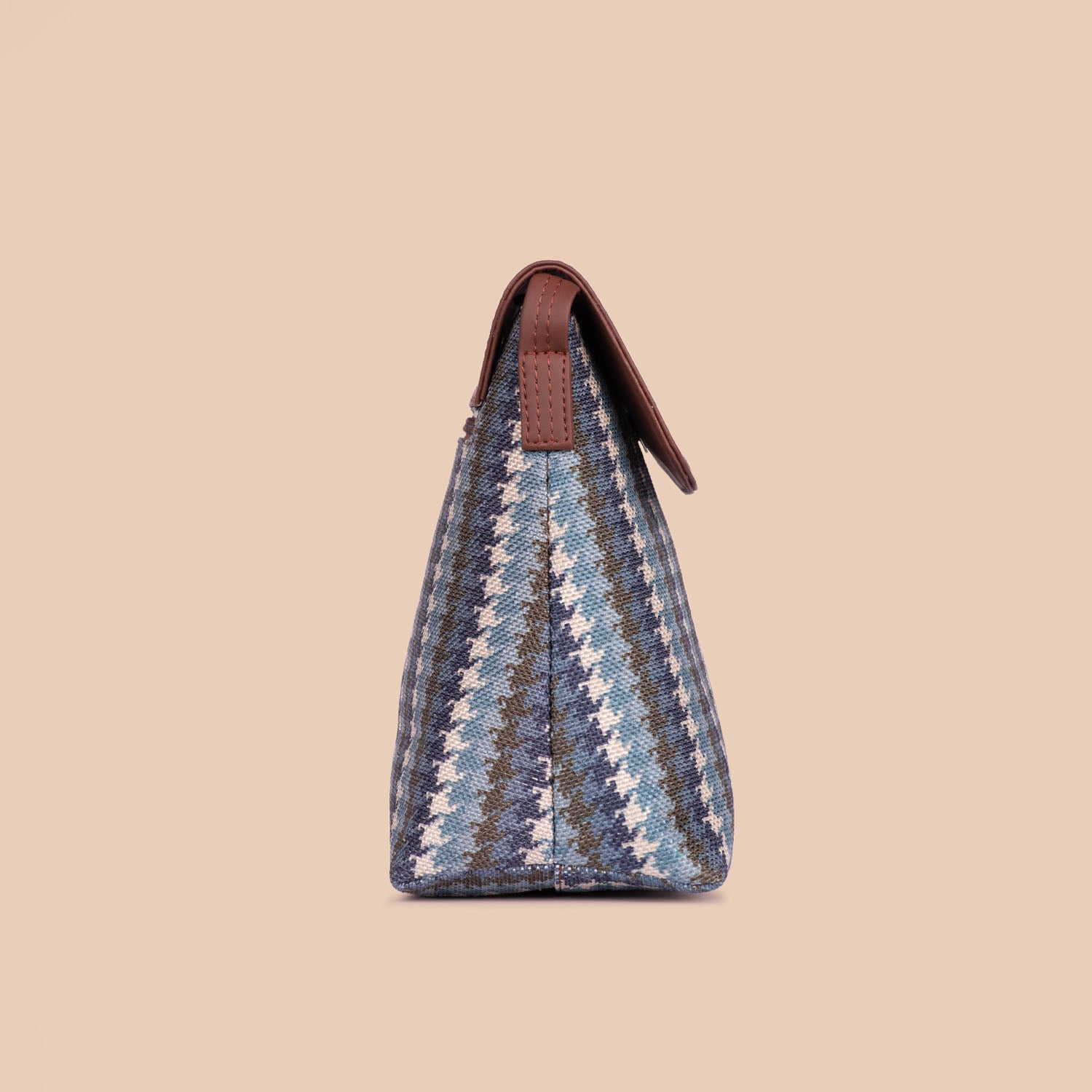 Bombay Houndstooth Flap Sling Bag