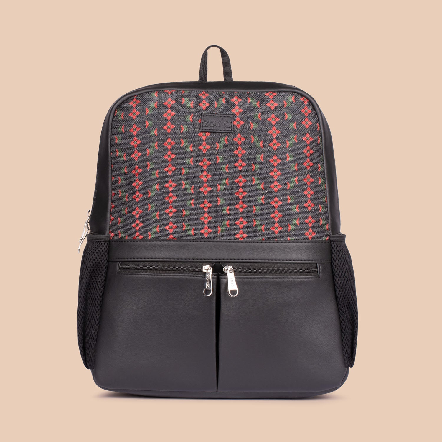 Shobha Niwas Lotus Motif Office Backpack