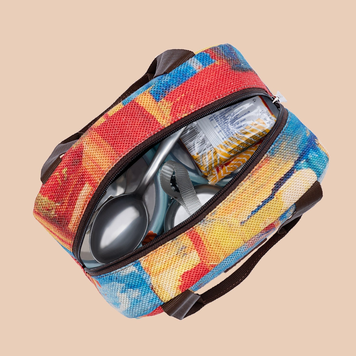 ZIP-Abstract Amaze Lunch Bag